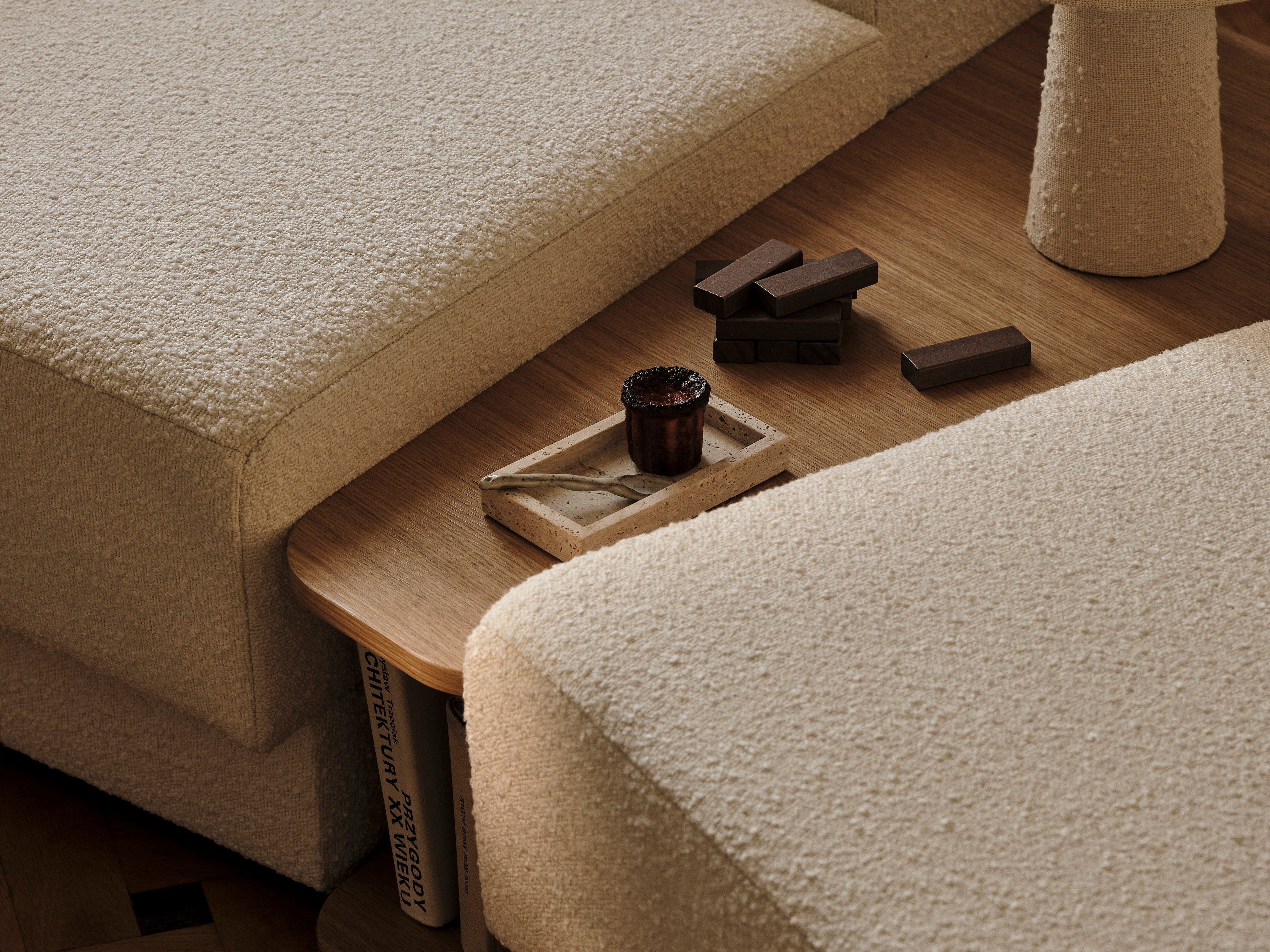 MILEY wooden coffee table