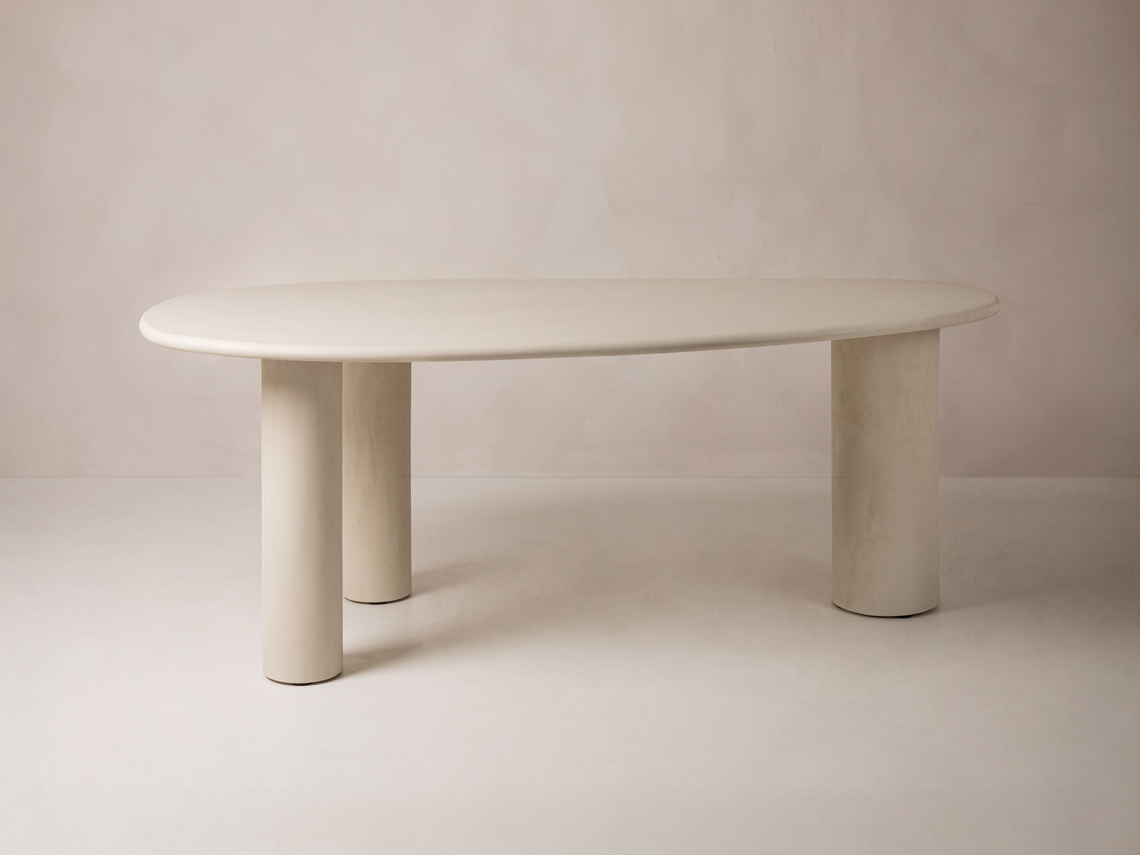 MEL Dining Table Broken White
