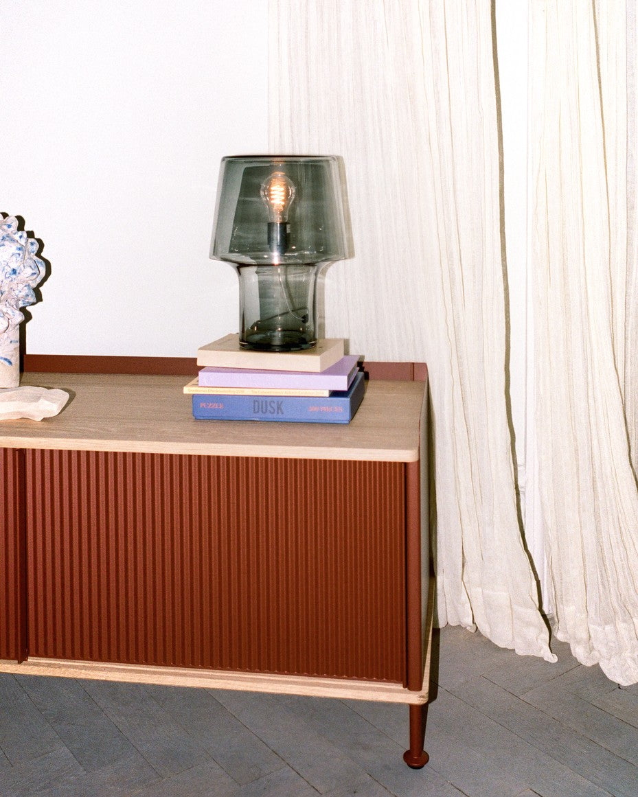 COSY table lamp smoked glass