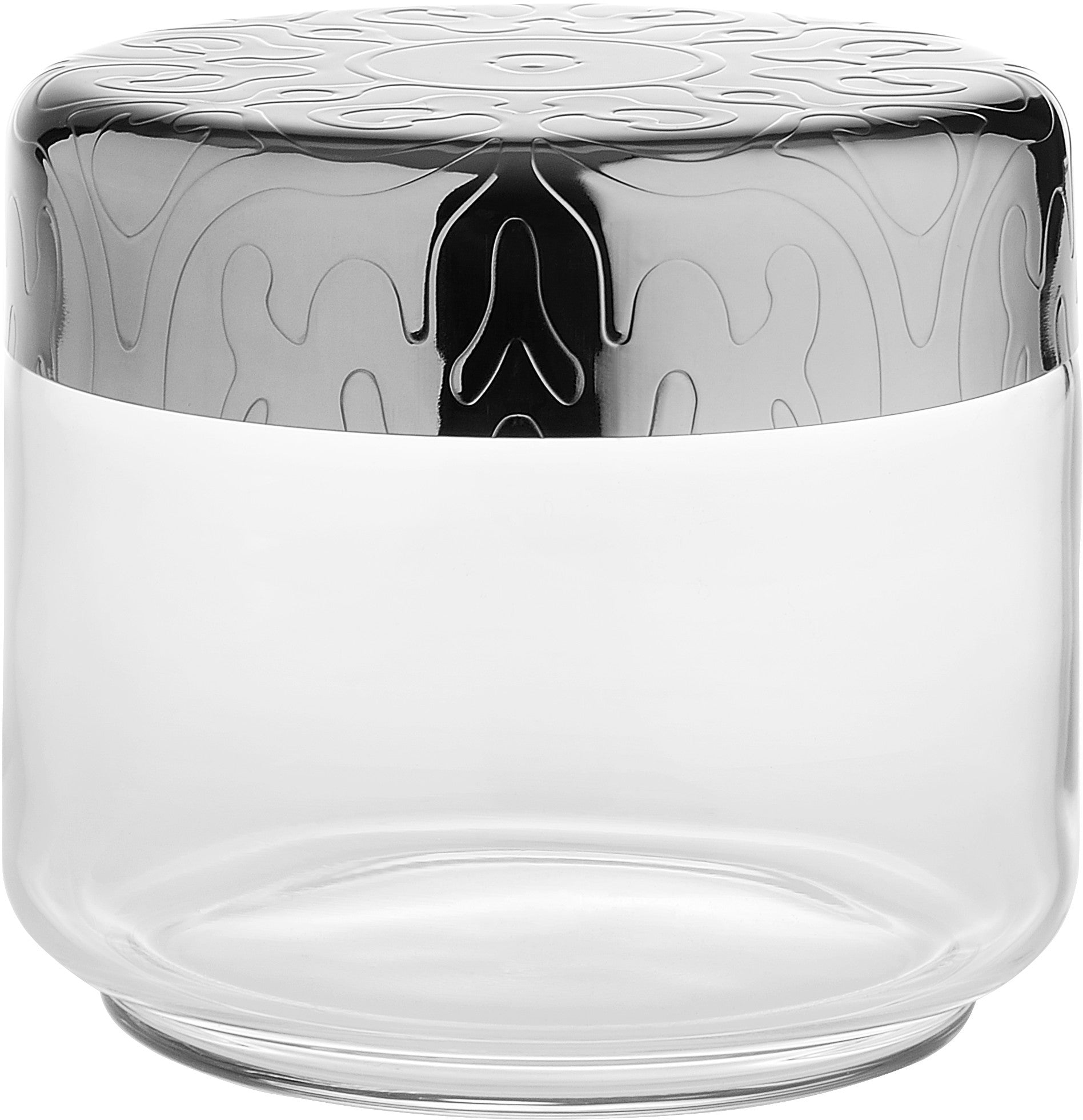 Kuchyňský kontejner DRESSED sklo a nerezová ocel