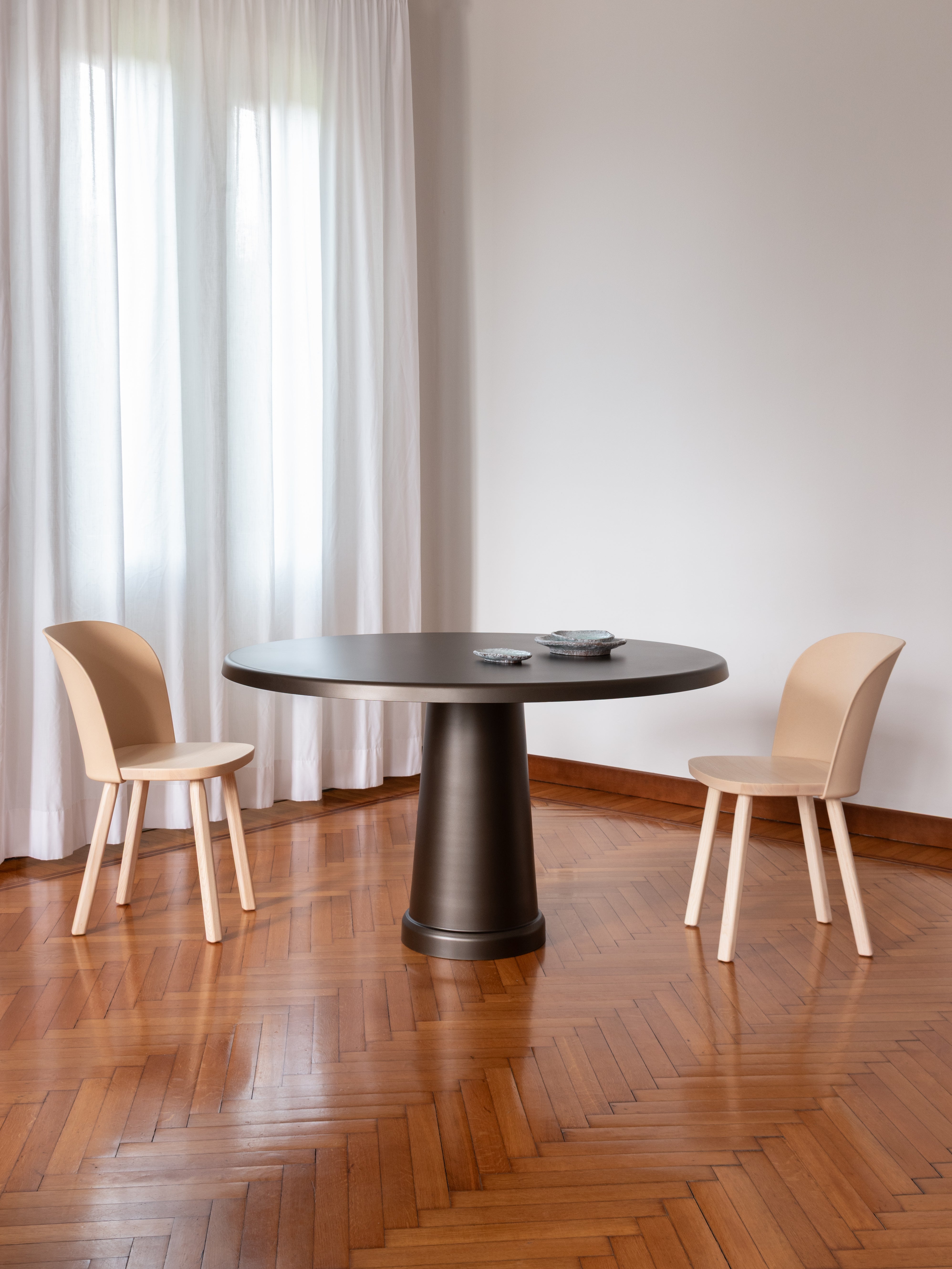 Stół okrągły ALL-ROUND szary