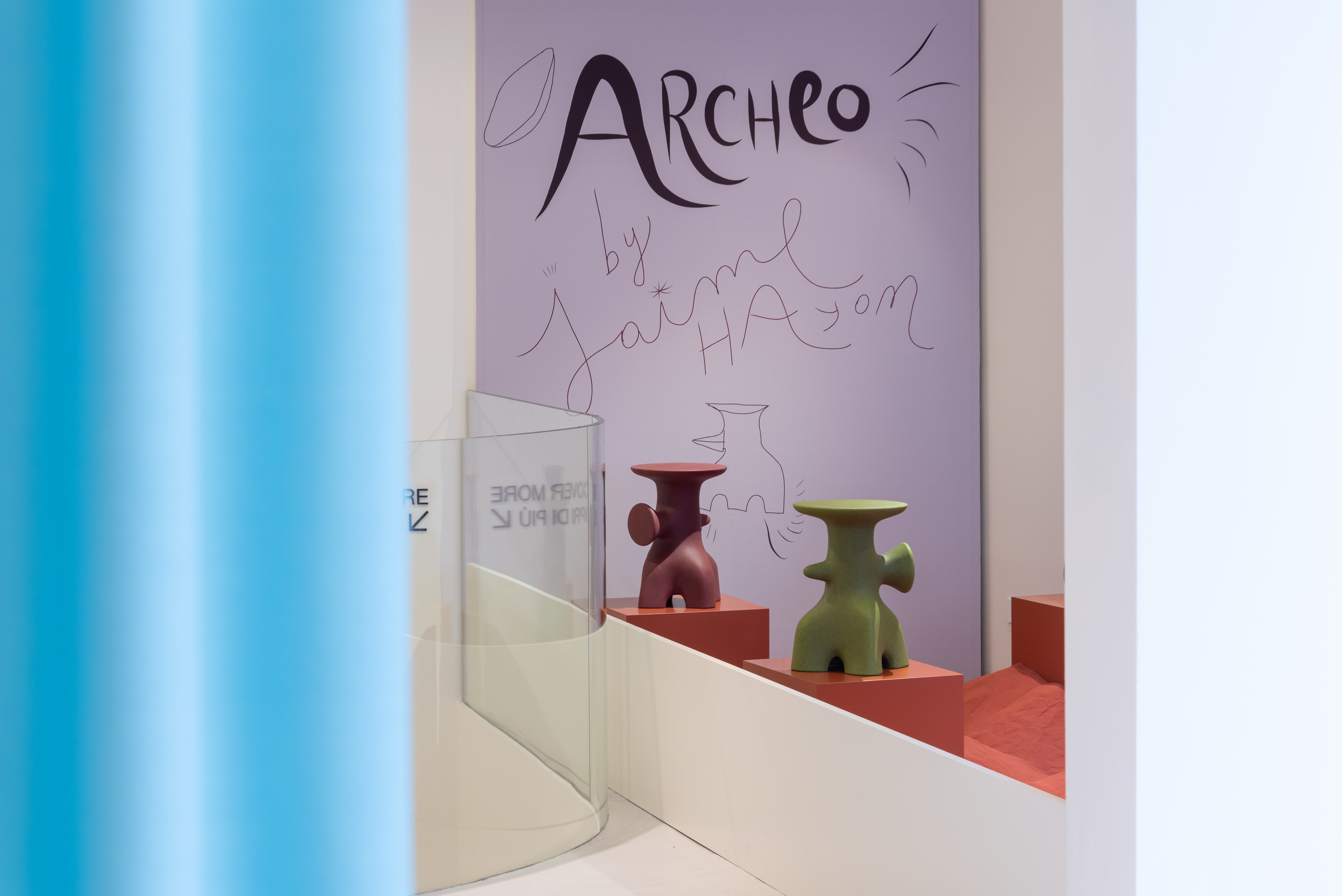 Boční stolek ARCHEO zelený