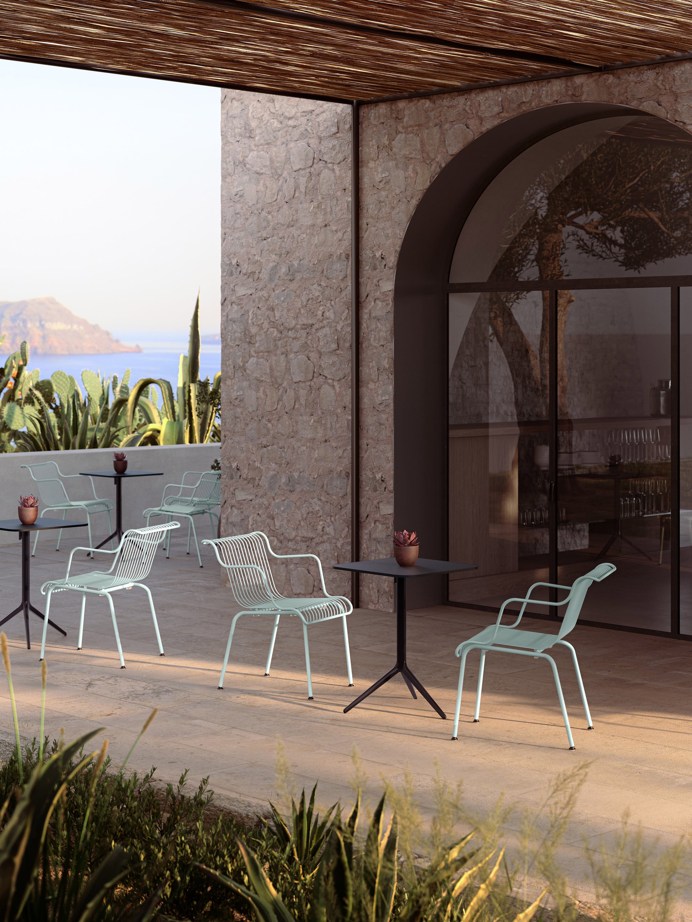 SOUTH garden chair blue