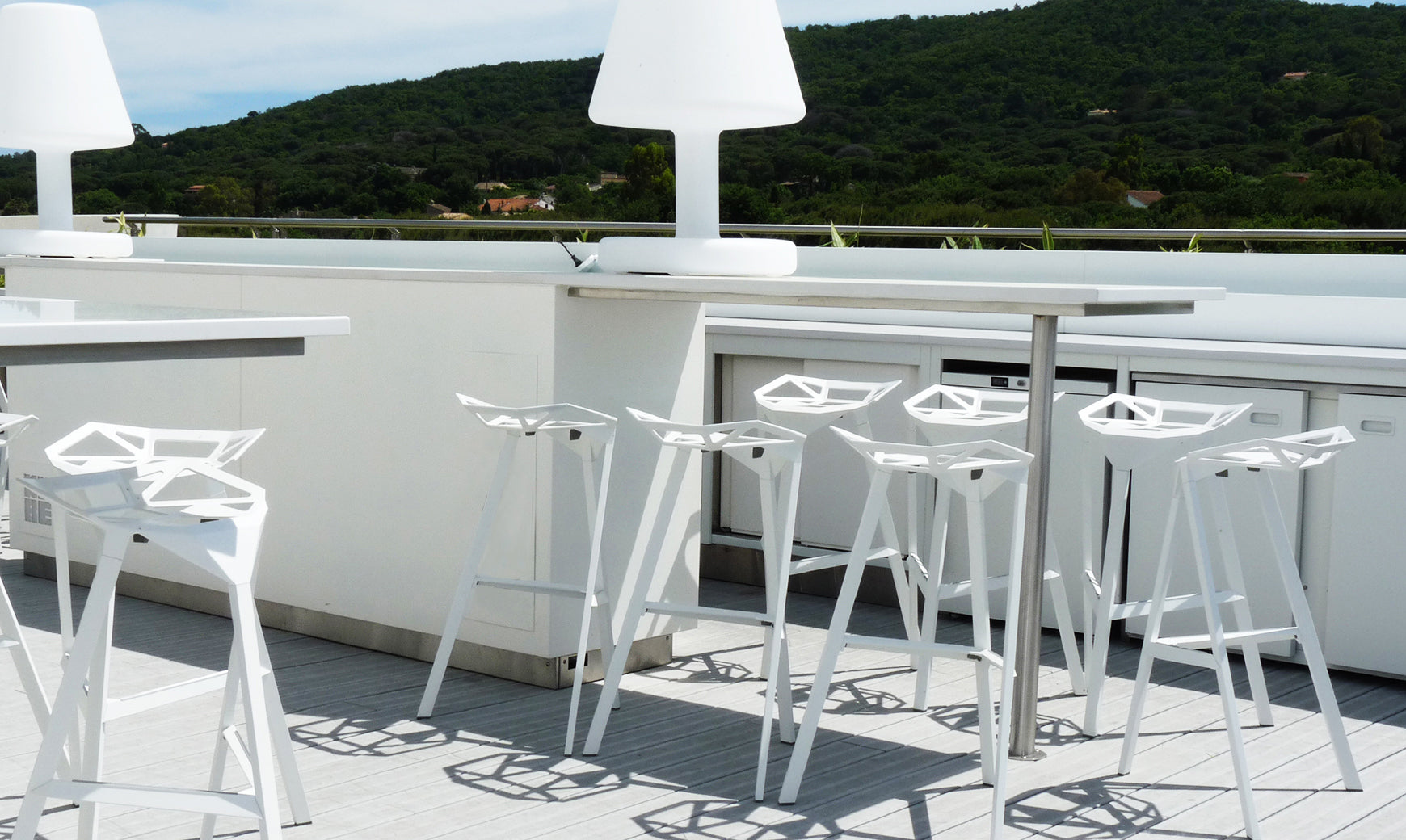 Hoker STOOL_ONE červený