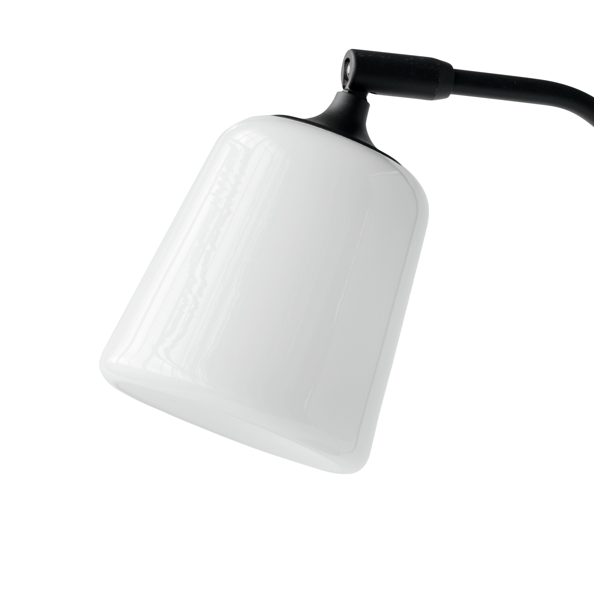 Stolní lampa MATERIÁL bílý opalizující