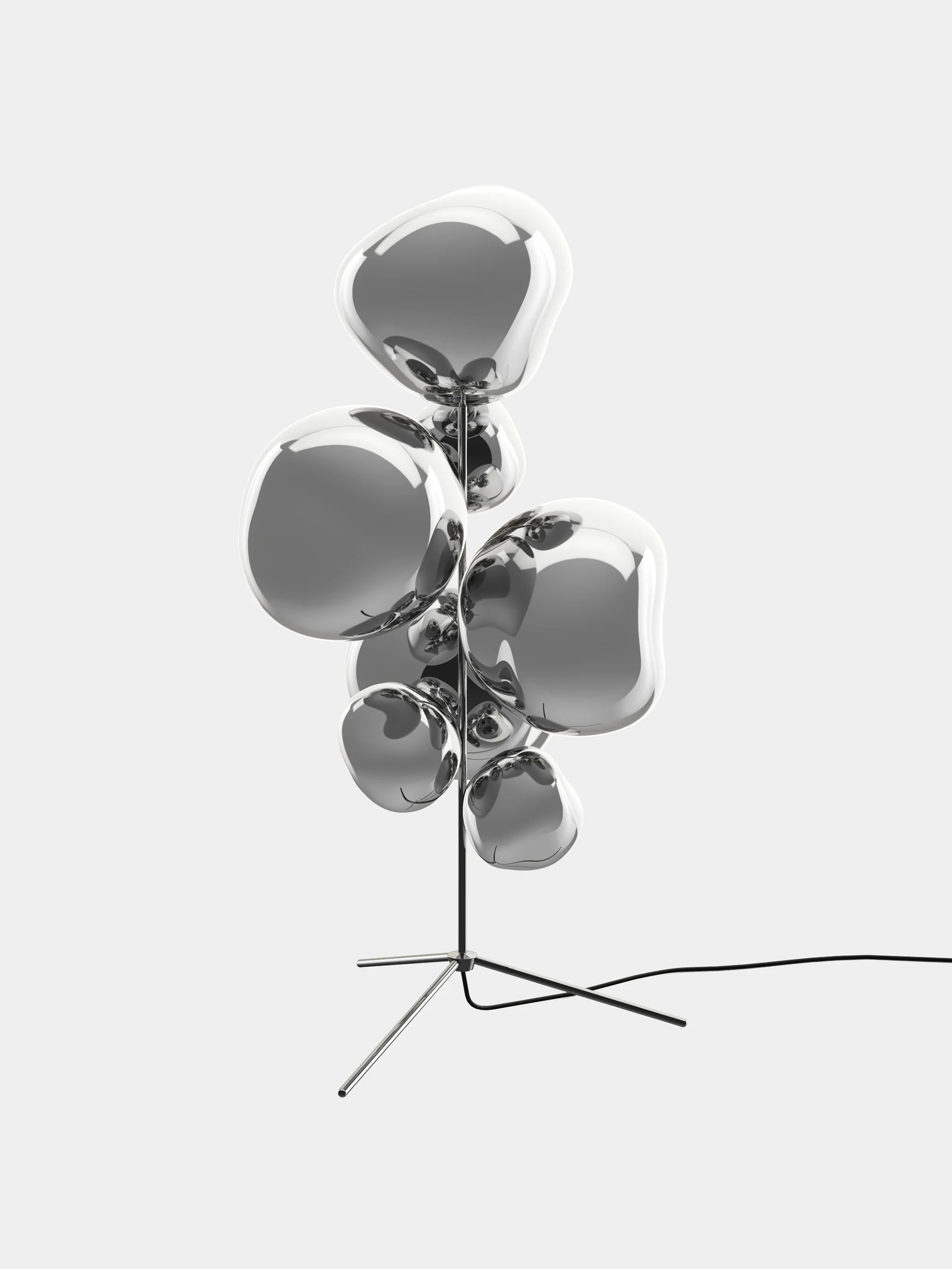 MELT Silver Floor Lamp