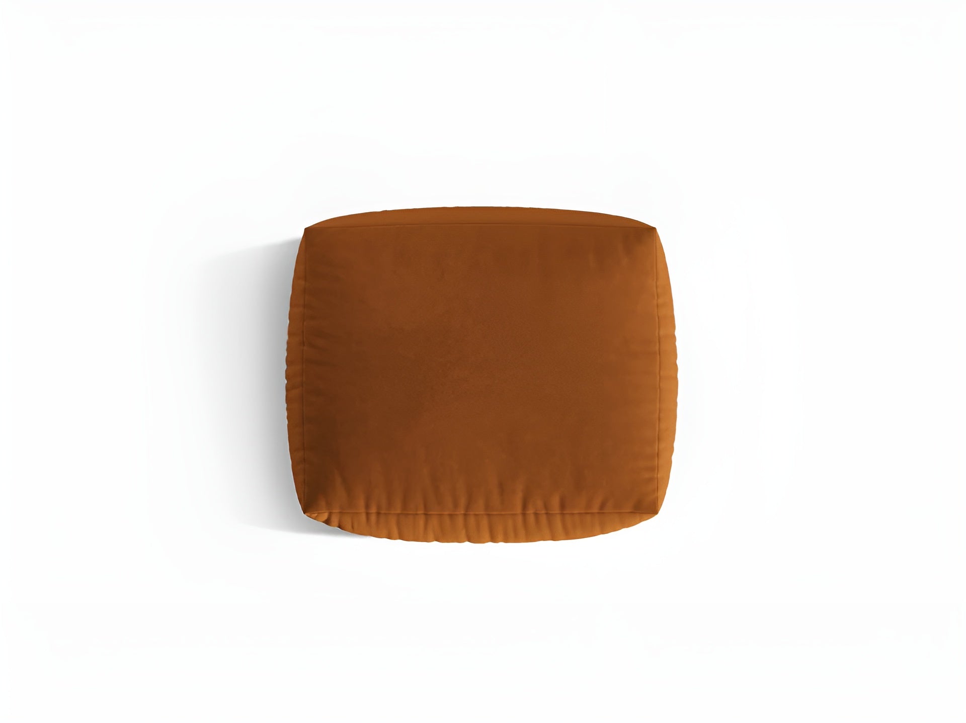 Puf sametový CHRIS terakota