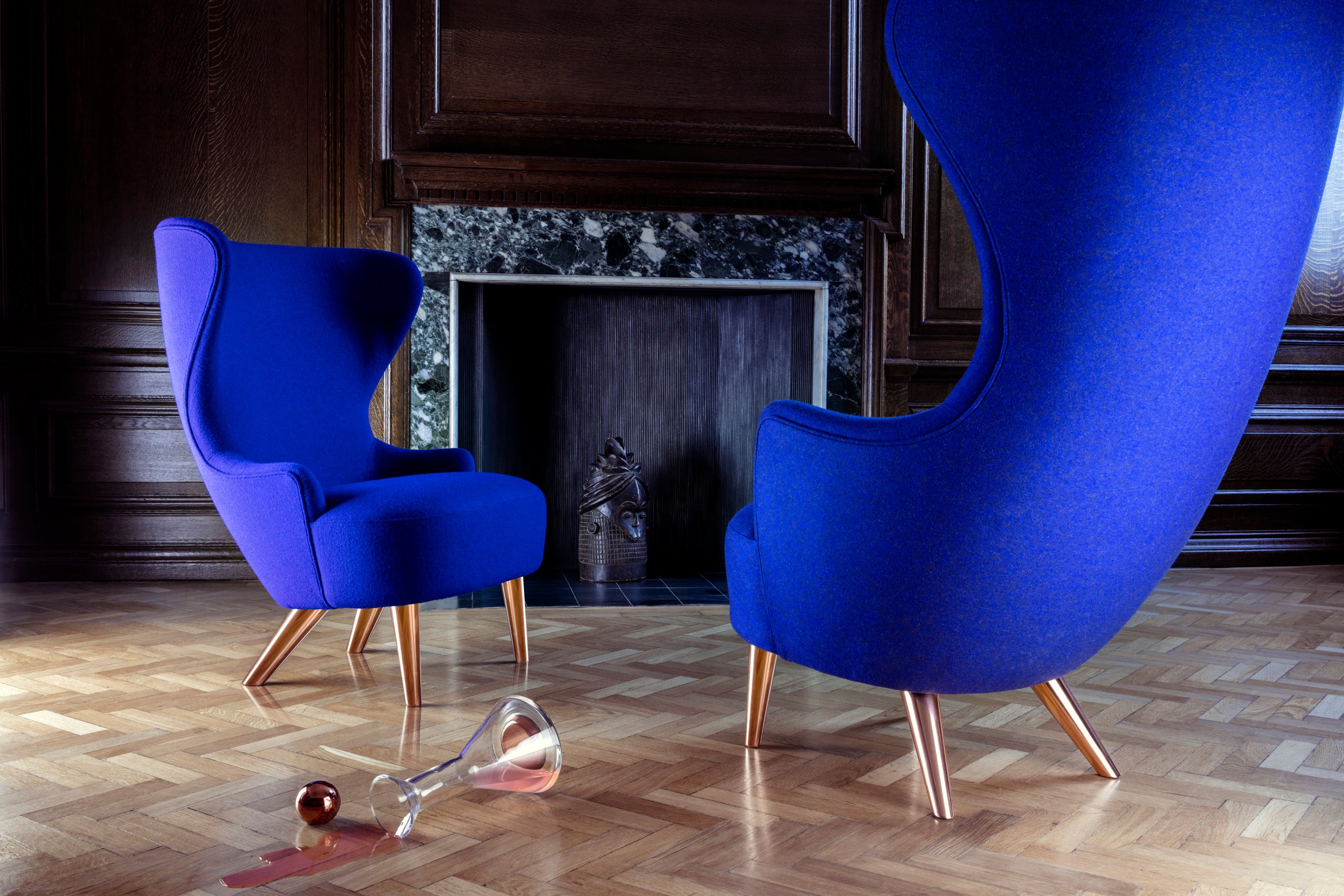 Křeslo WINGBACK čalouněné