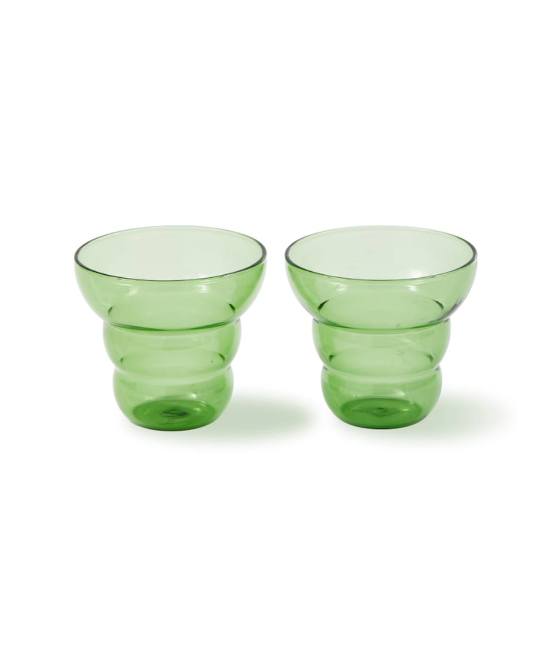 Sada hrnků MIZU KIRI tmavě zelená