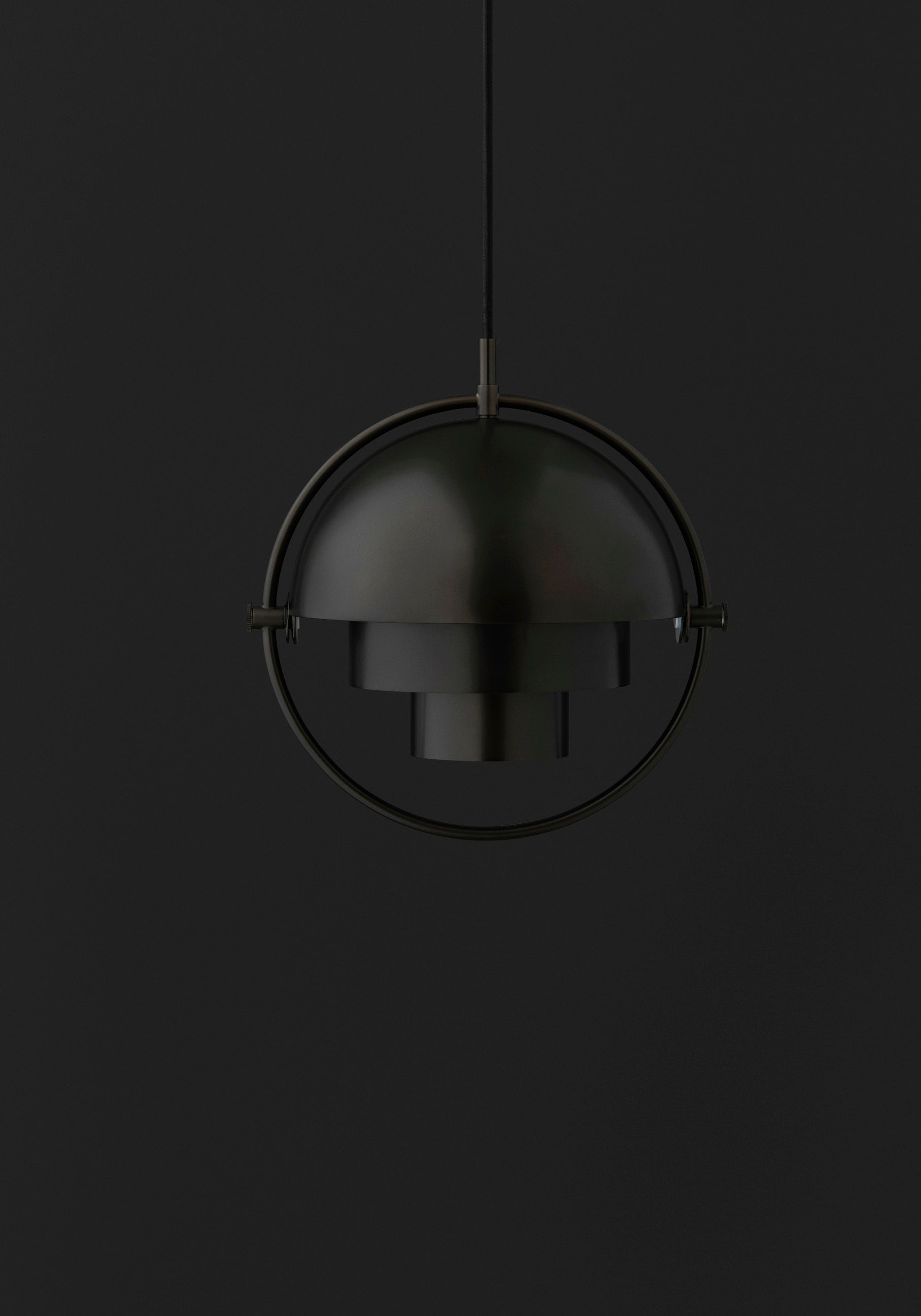 Závěsné svítidlo MULTI-LITE černý lesklý