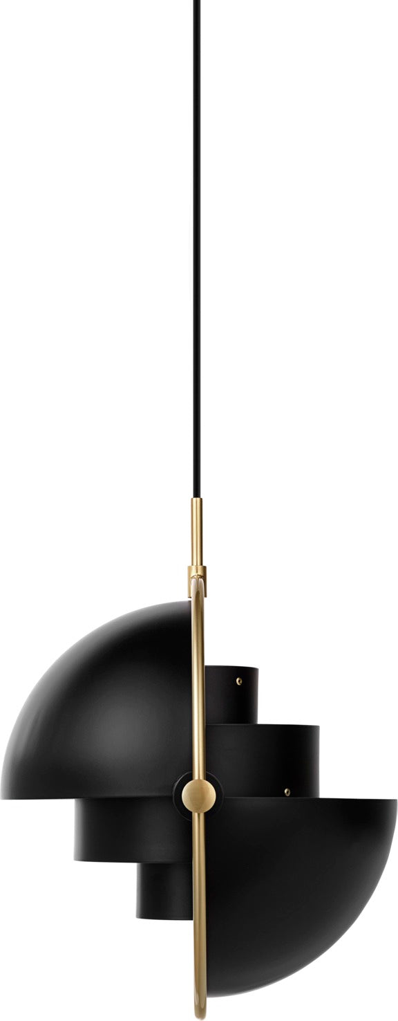 MULTI-LITE pendant lamp in matte black