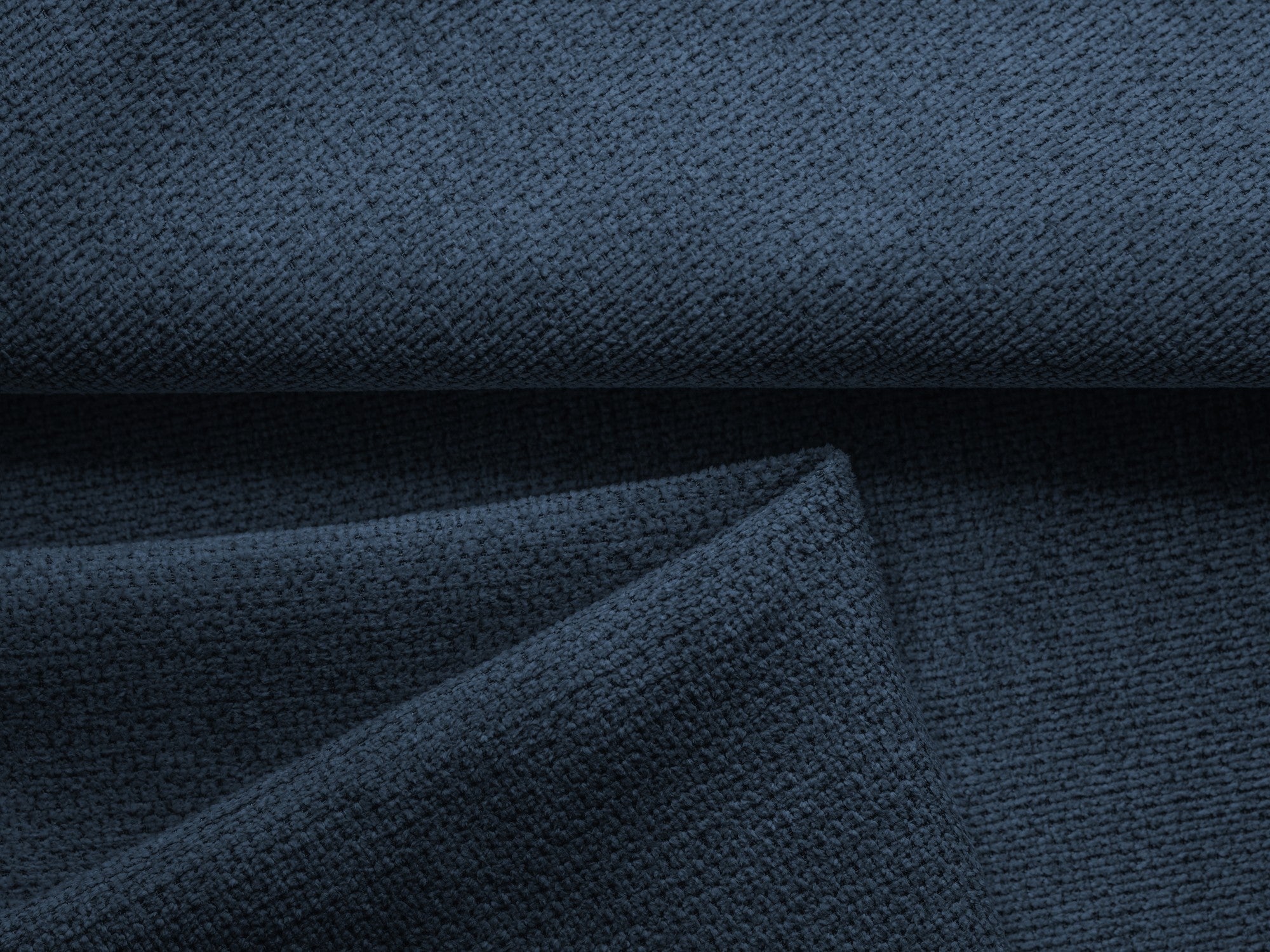 Rohová sedačka s funkcí spaní NANEA královsky modrý šenil