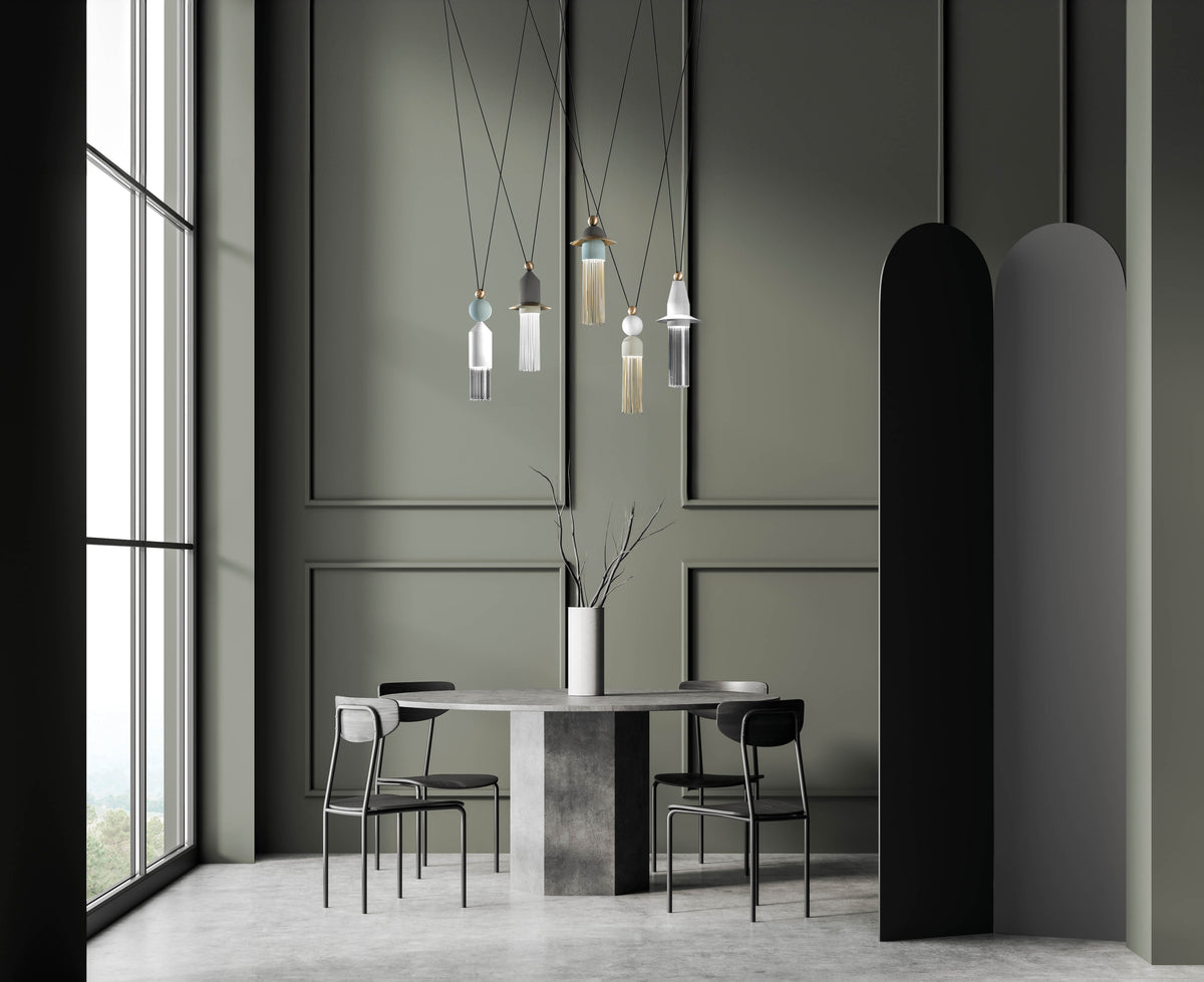 Přizpůsobená závěsná lampa NAPPE C5
