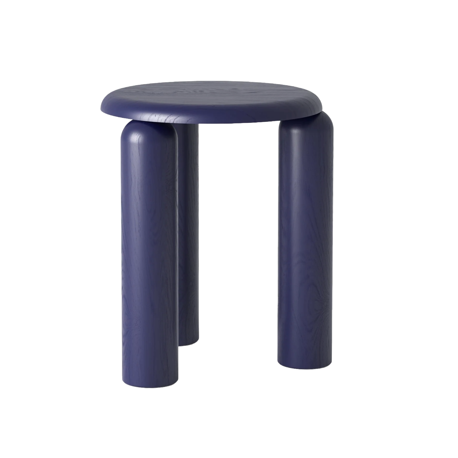 NEO Side Table Cobalt Ash Wood