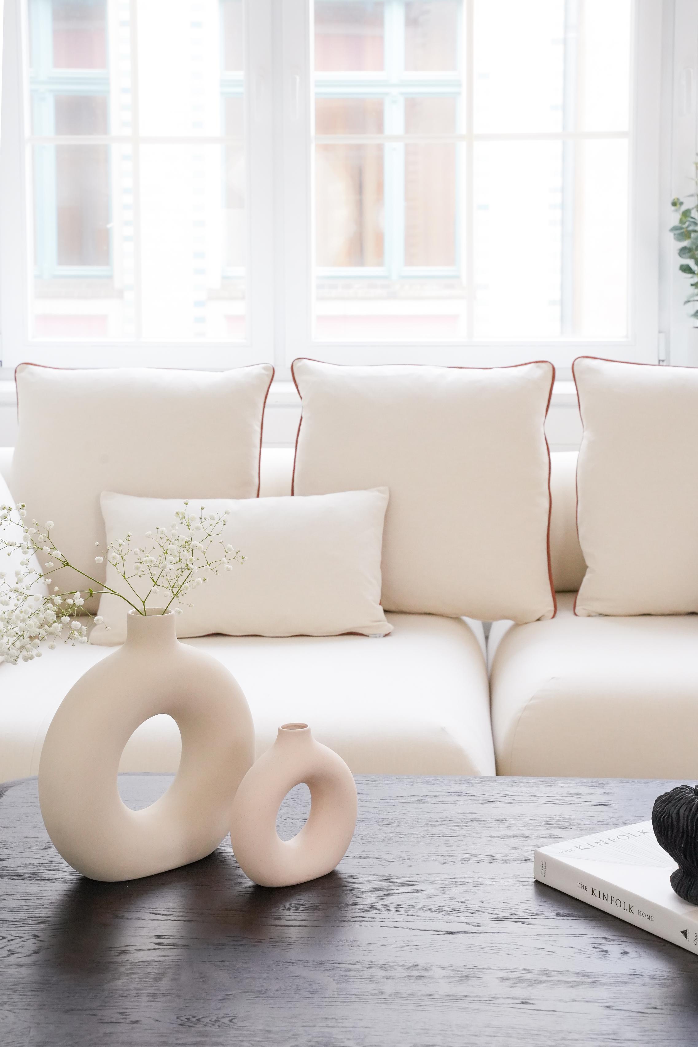 Left-facing corner sofa CASABLANCA customizable