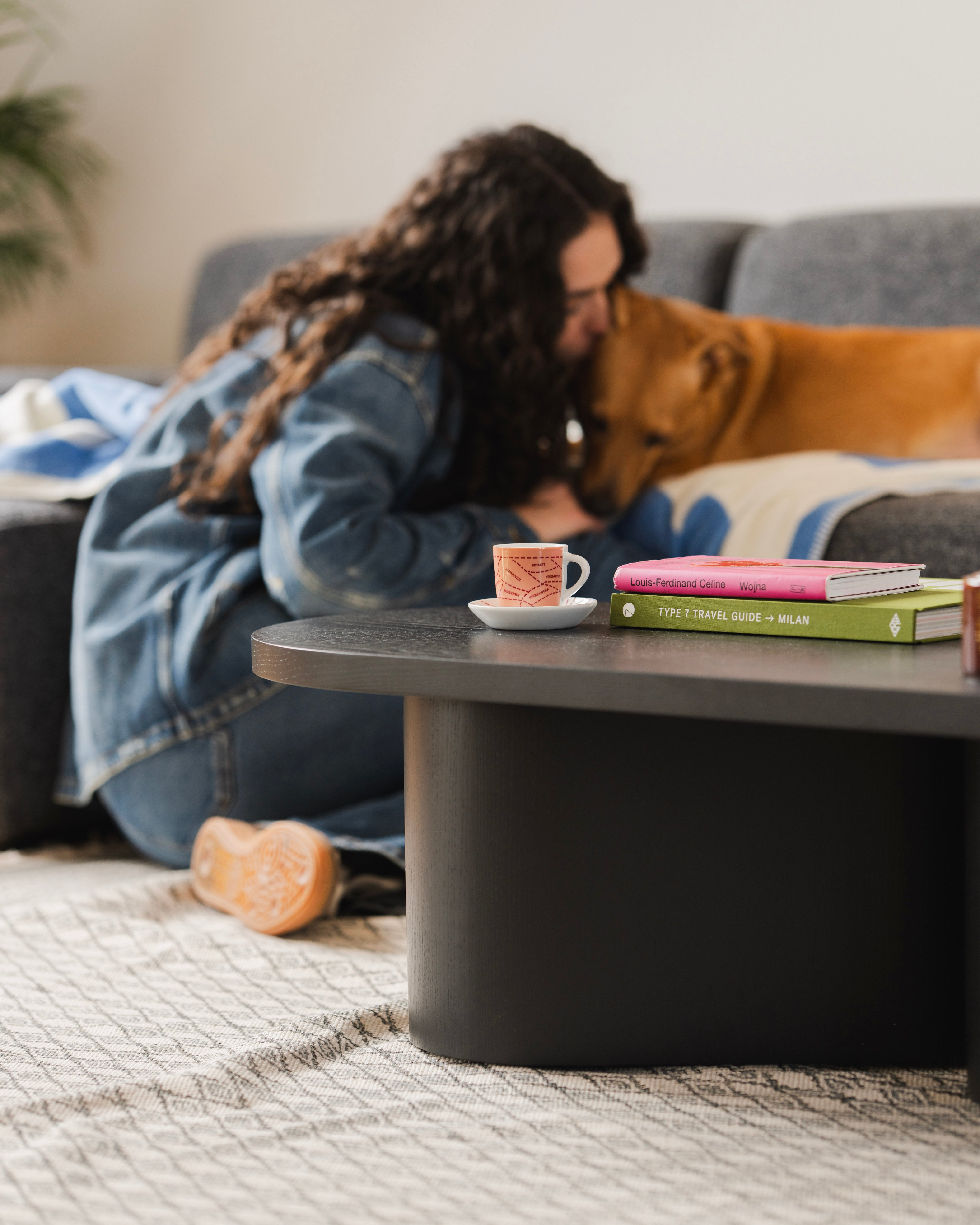 Stolik kawowy NAL kruczoczarny