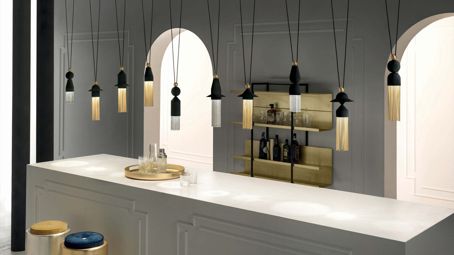 Pendant lamp NAPPE N9