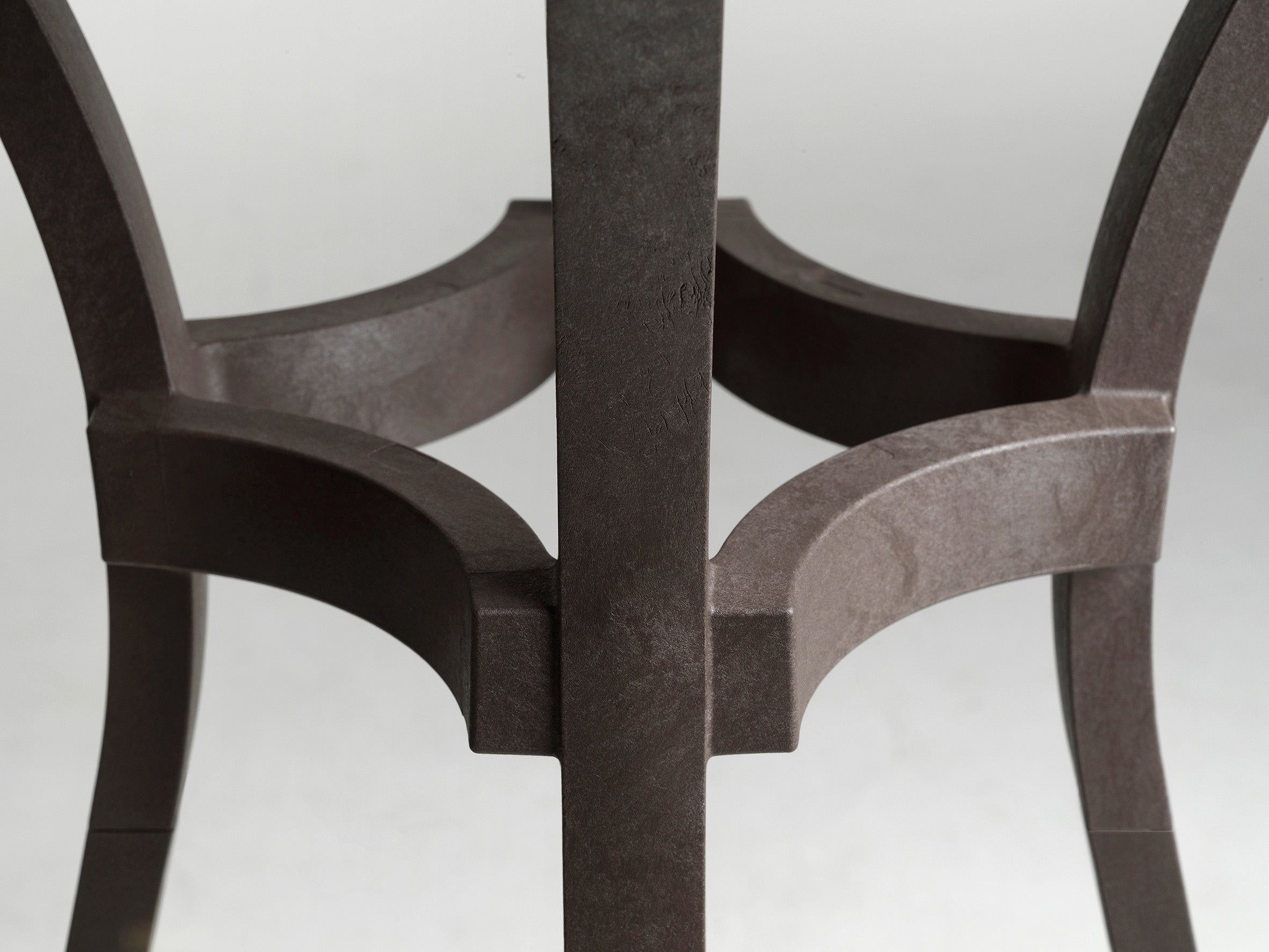 Zelený kulatý venkovní stolek COMBO [Antonina] [Amelia spr]