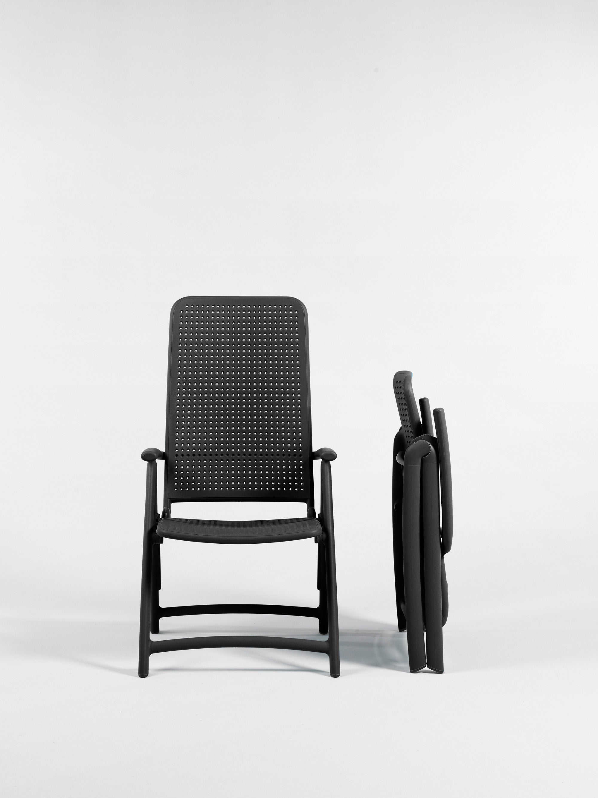 DARSENA taupe folding outdoor armchair