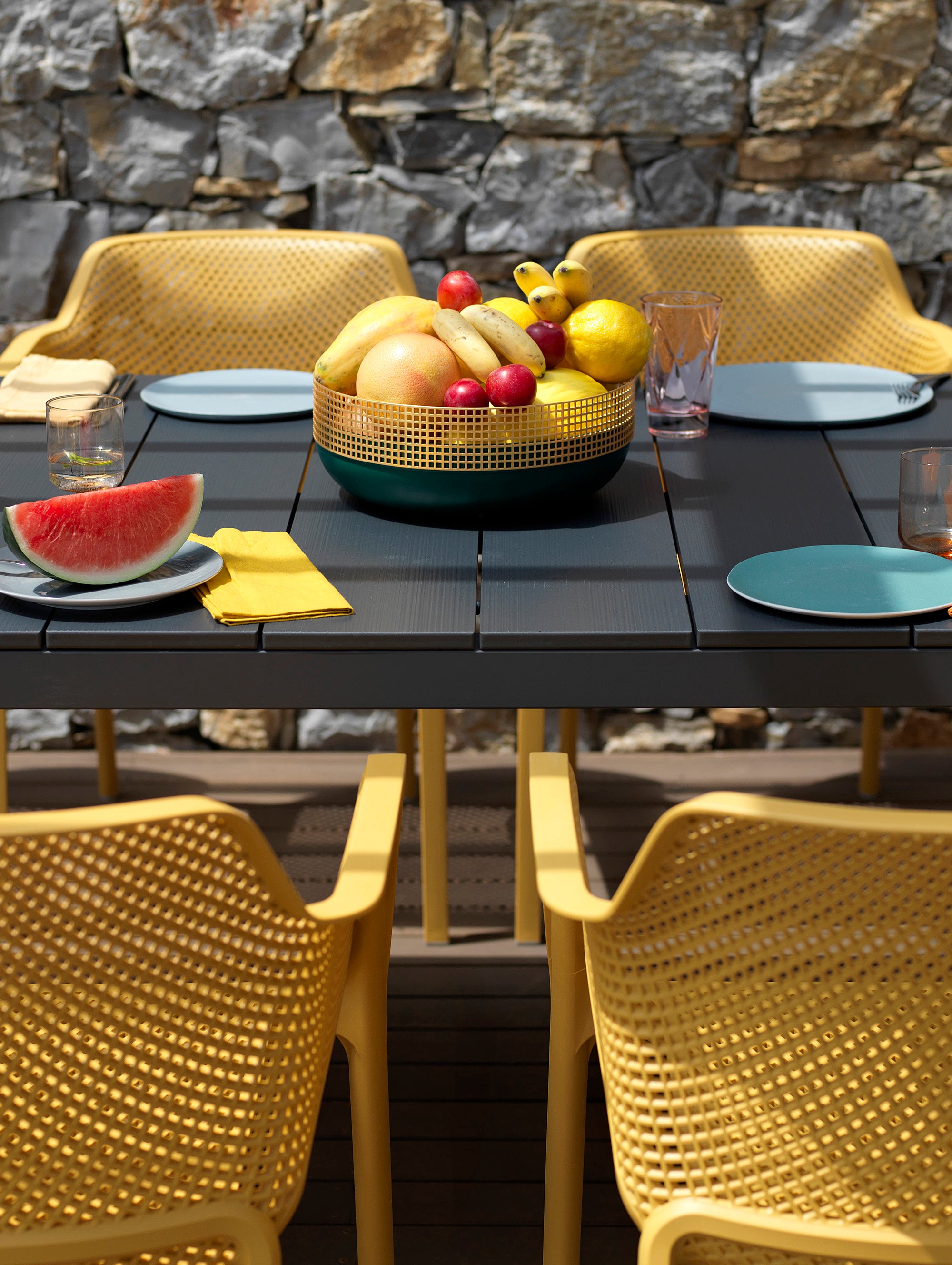 Turquoise Outdoor Chair NET