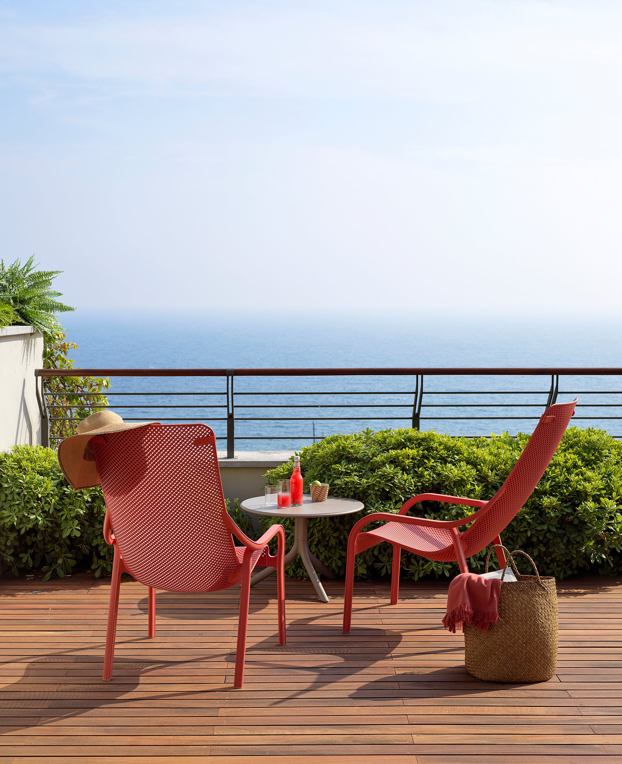 turquoise outdoor armchair NET