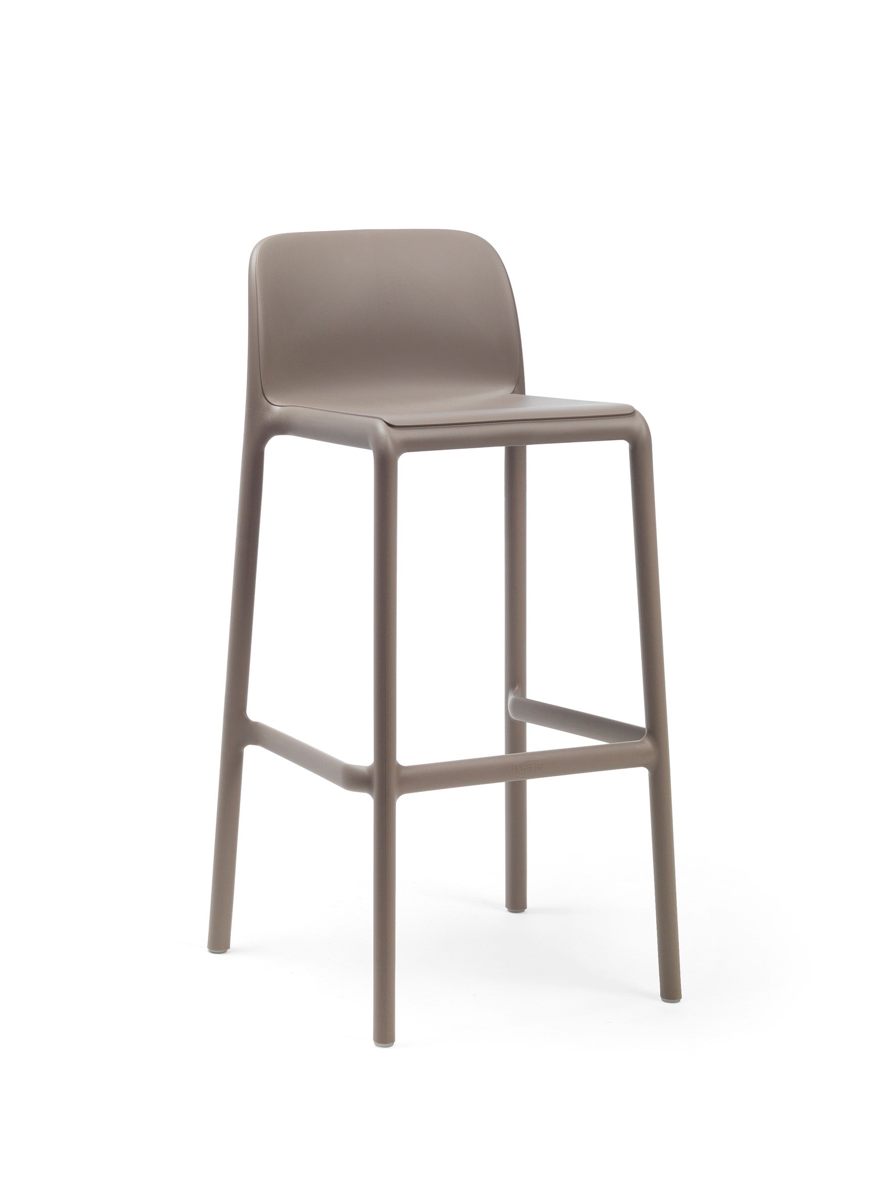 FARO taupe outdoor stool