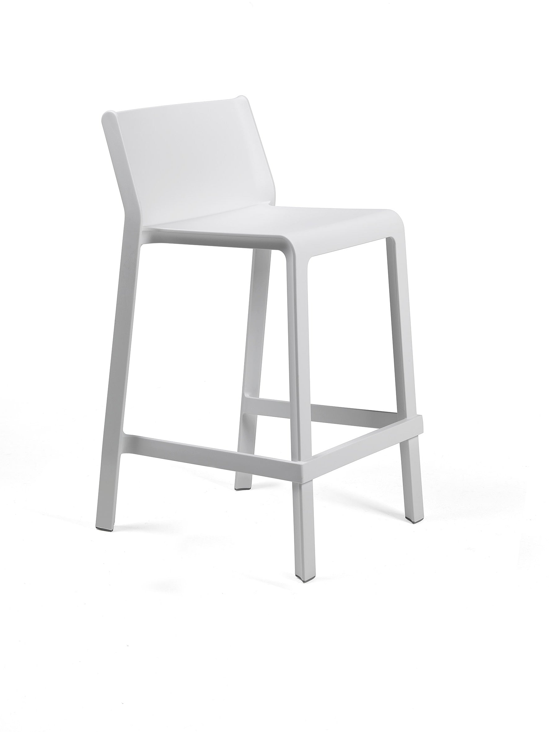 TRILL White Outdoor Stool