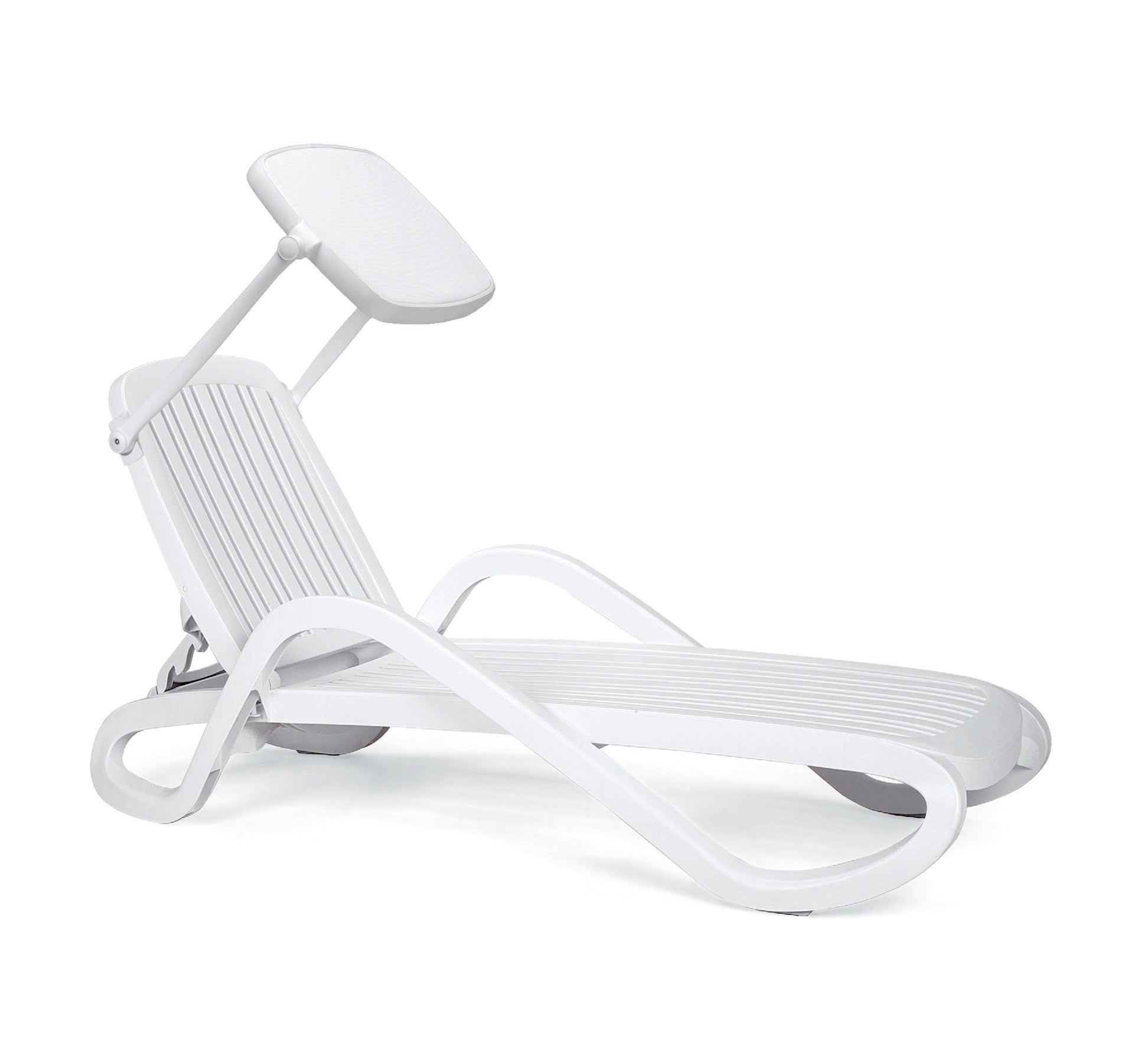 Zahradní lehátko EDEN bílé