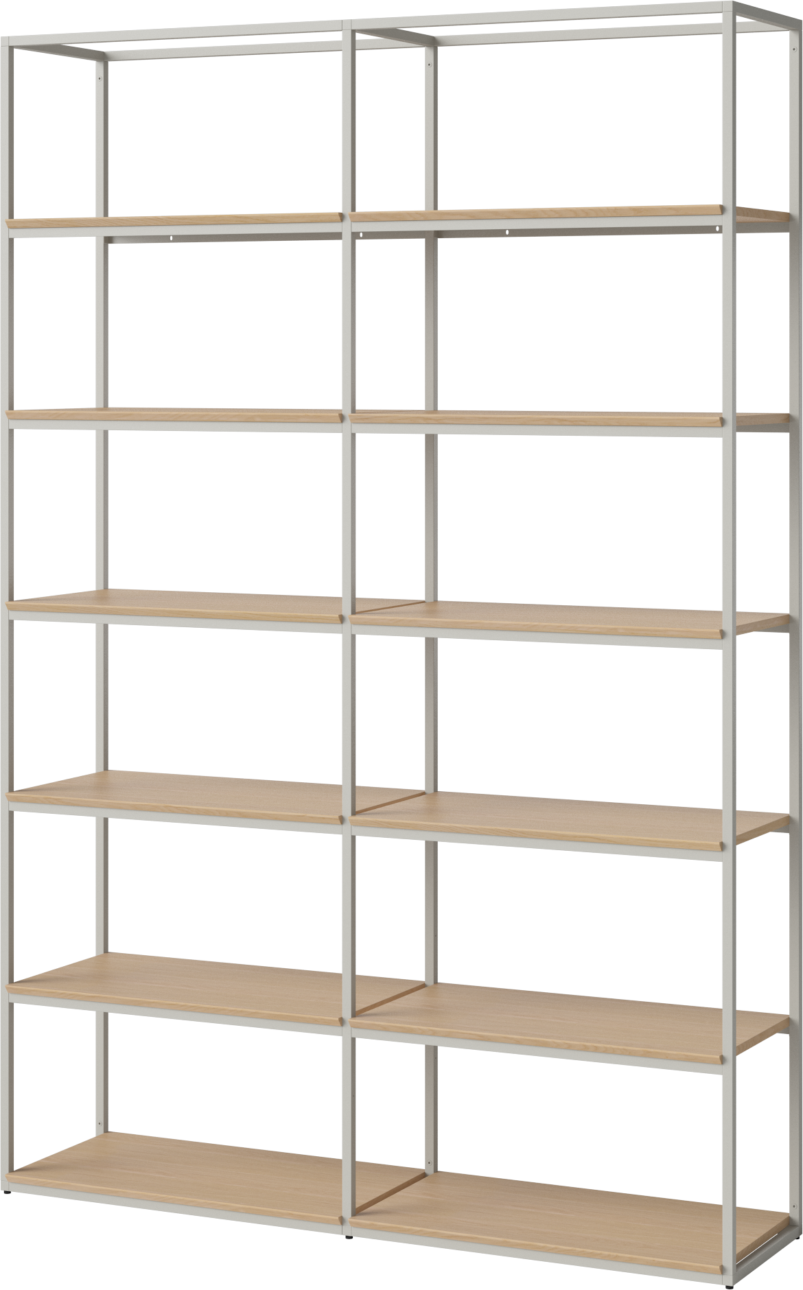 Regál NEUTRA bělená dýha dubová