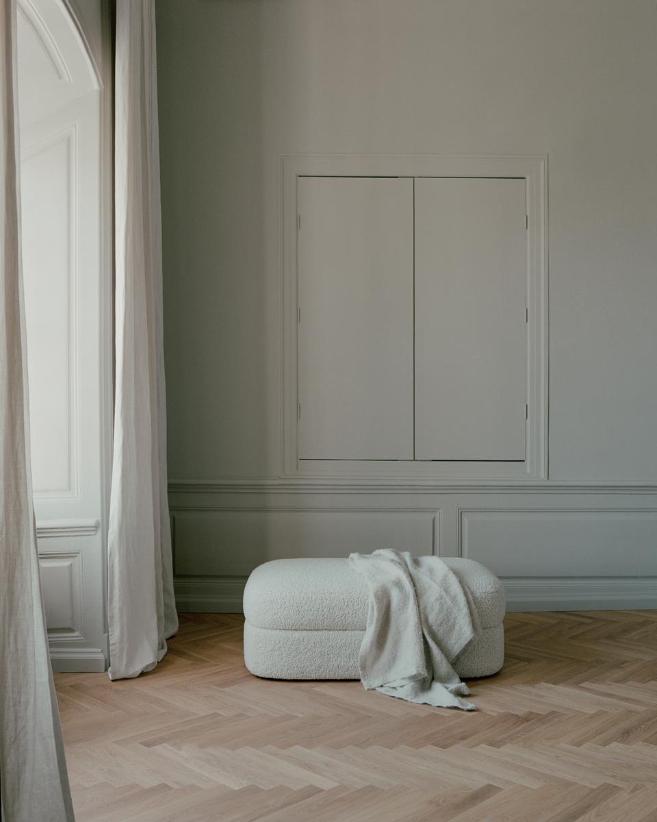 Pouf Covent Nevotex Barnum Lana 24 broken white