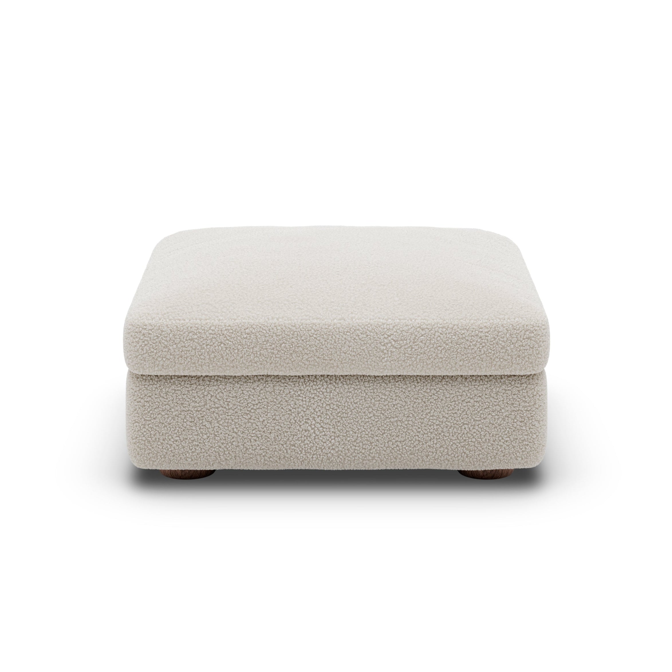 Upholstered coda pouf