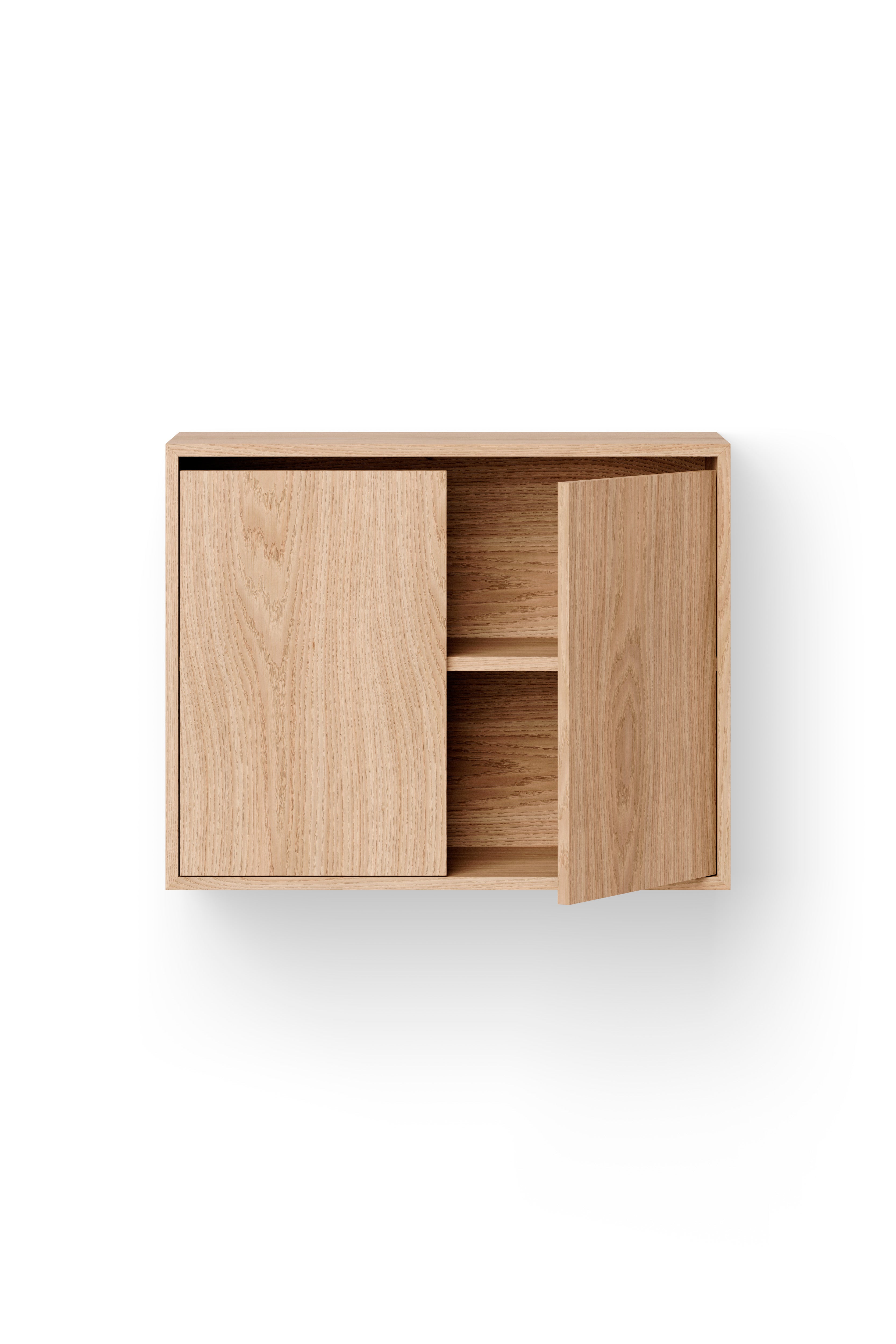 Hanging cabinet with the door New Works Oak Veneer