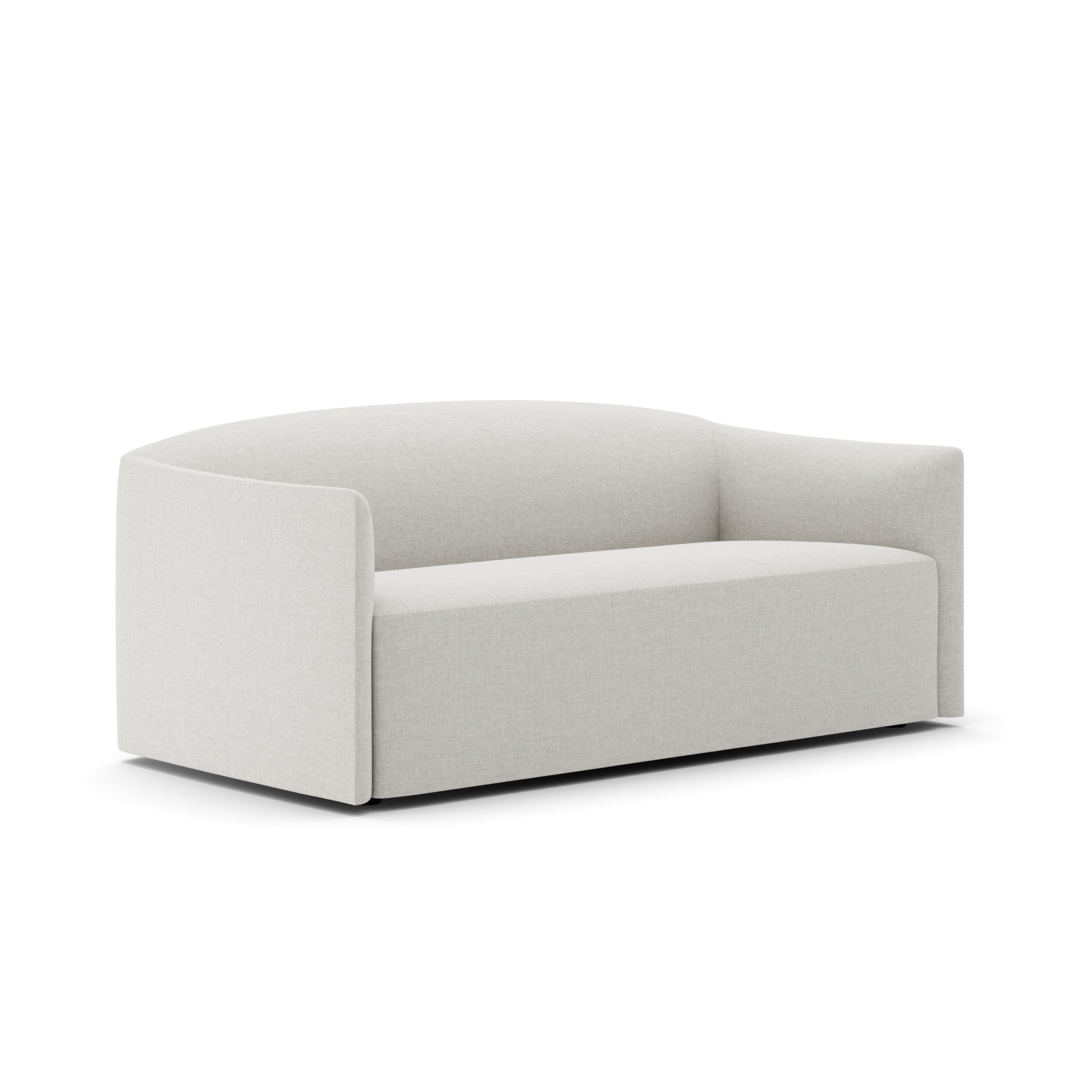 2-person sofa, upholstered shore