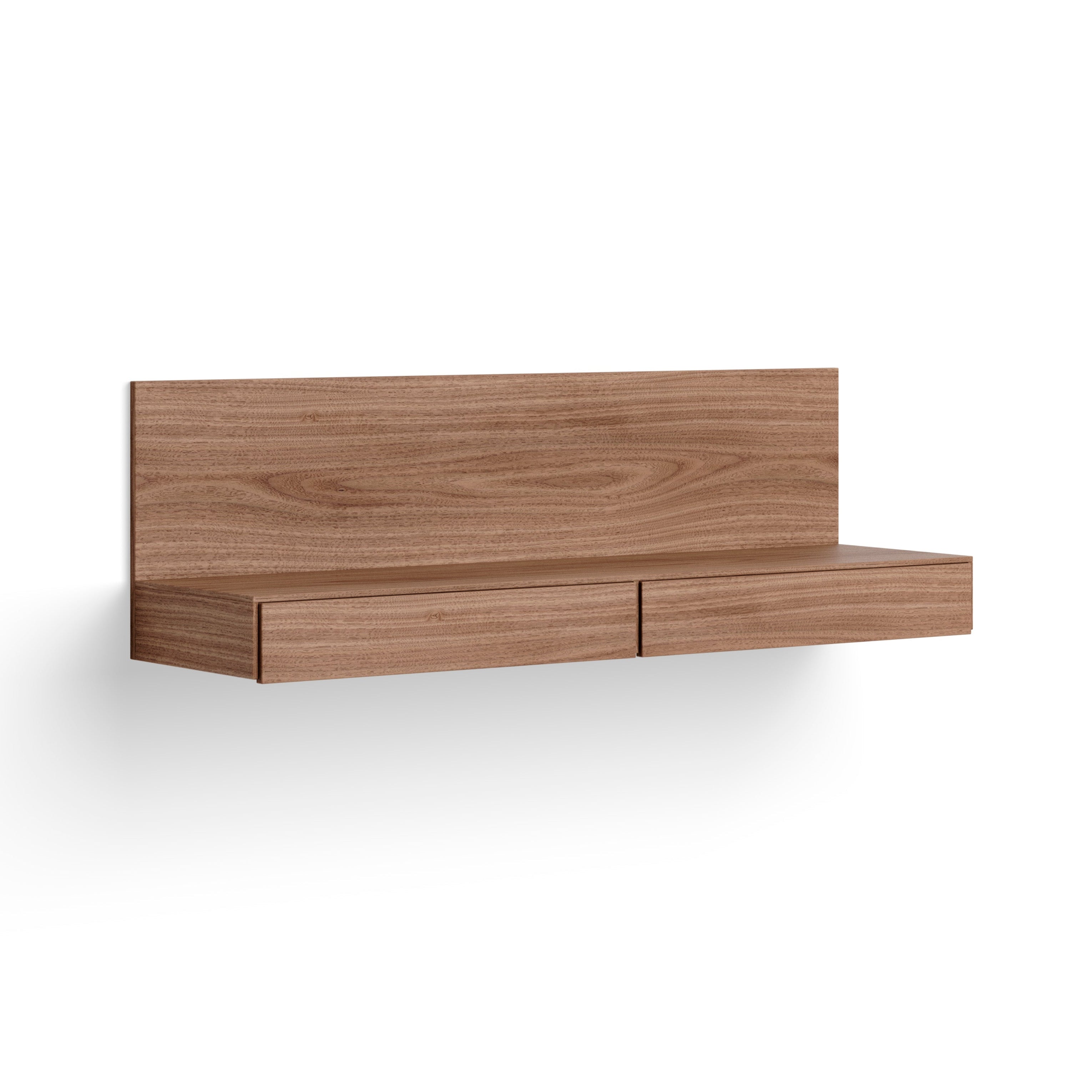 Tana nut veneer hanging cabinet