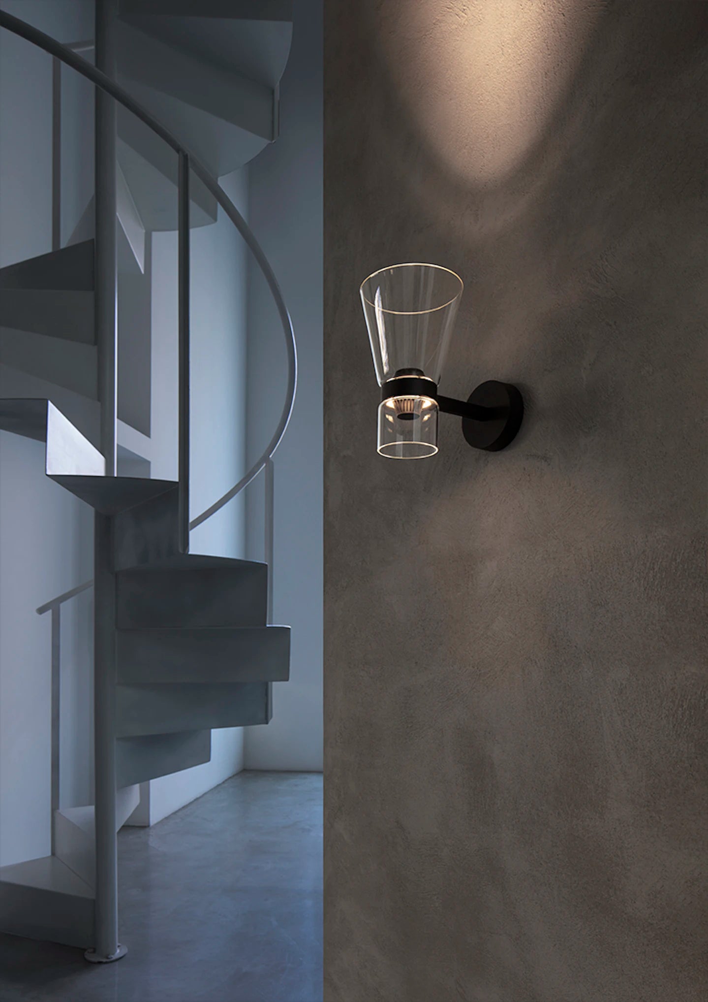 NOCTURNE CONE Wall Lamp Black