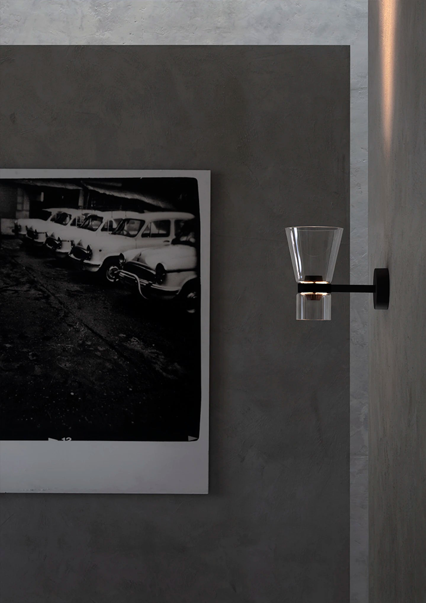 NOCTURNE CONE Wall Lamp Black