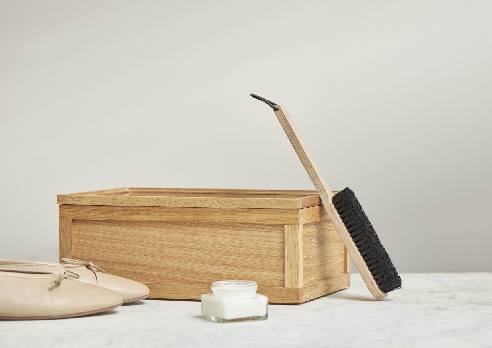 Dekorativní box NORIE z dubového dřeva