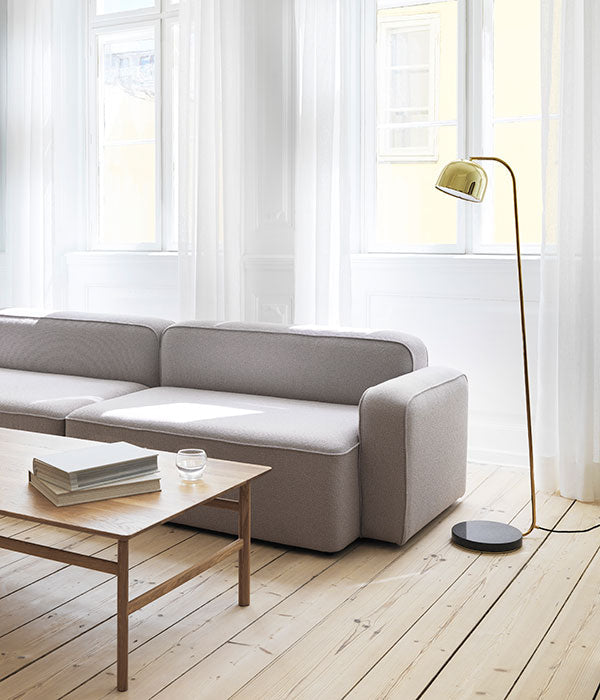 GRANT gold floor lamp - display model