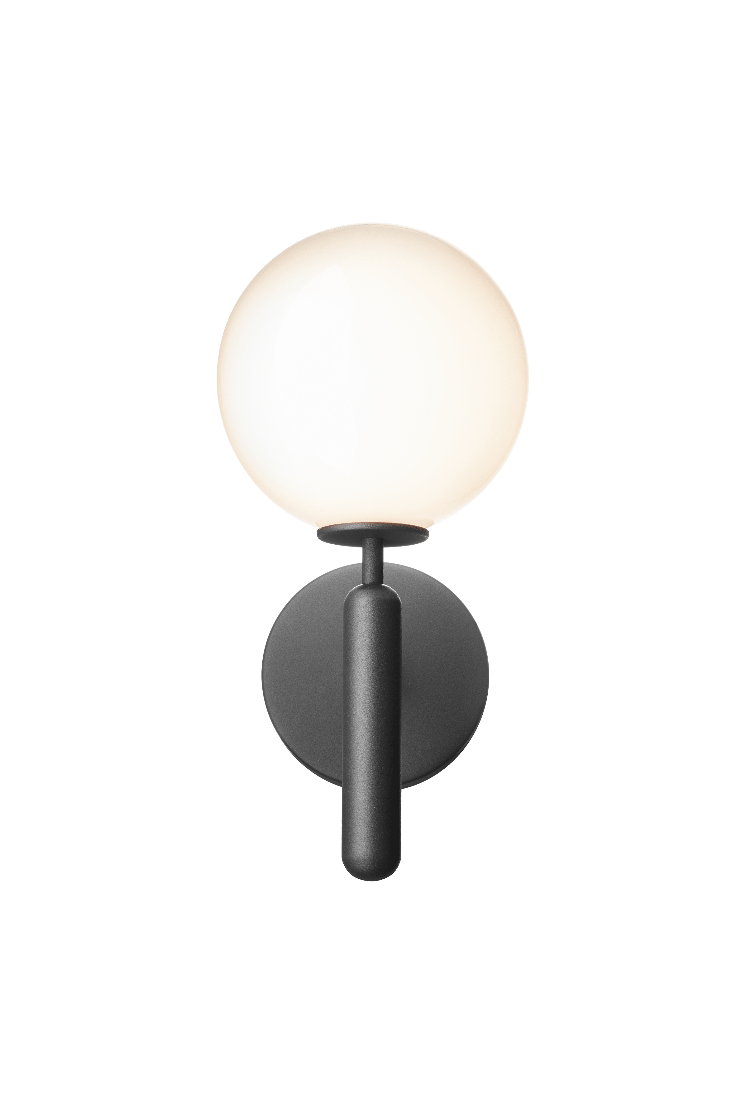 MIIRA Wall Lamp in Graphite with Opal Glass