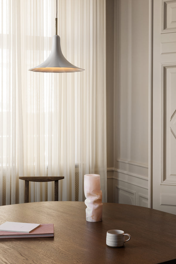 Lampa visící PETALII 1 bílý kov