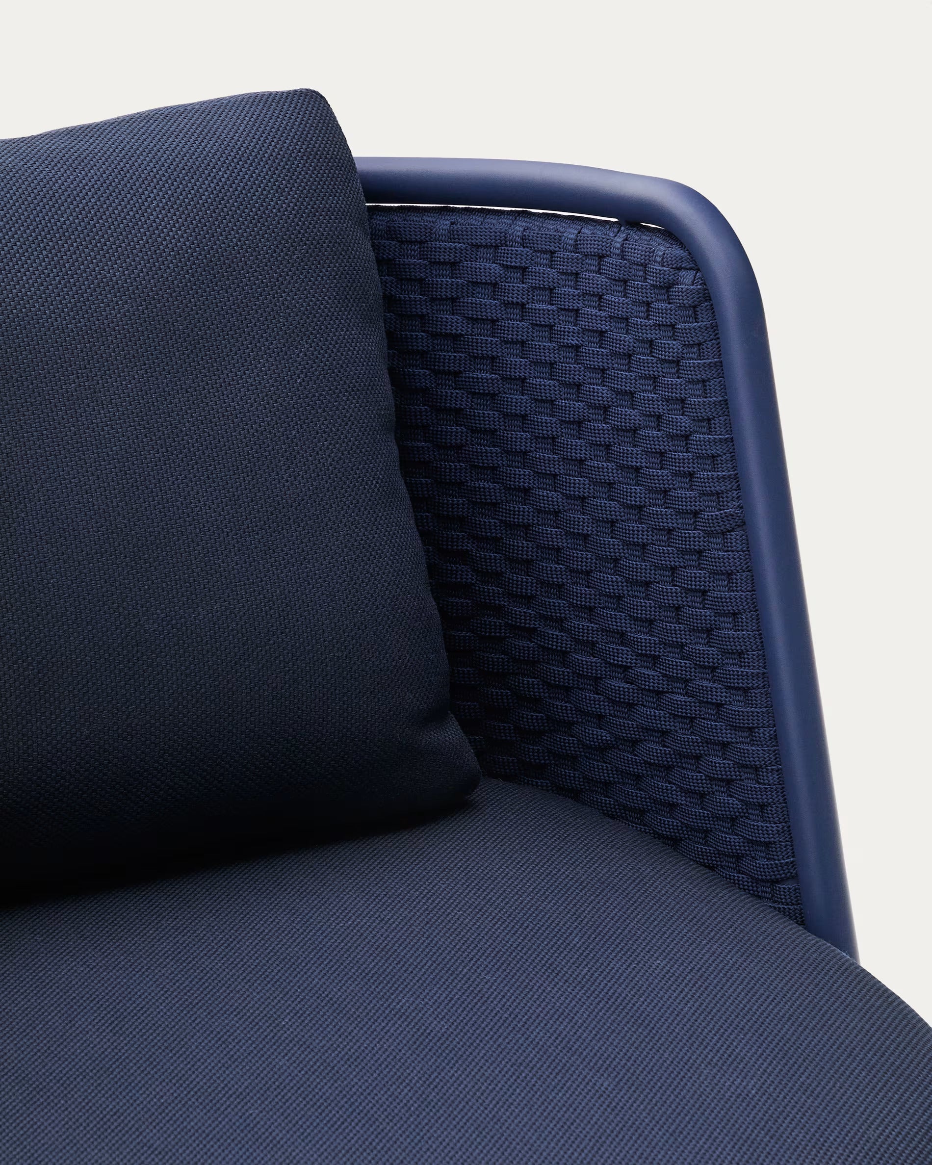 Sedalis blue garden armchair