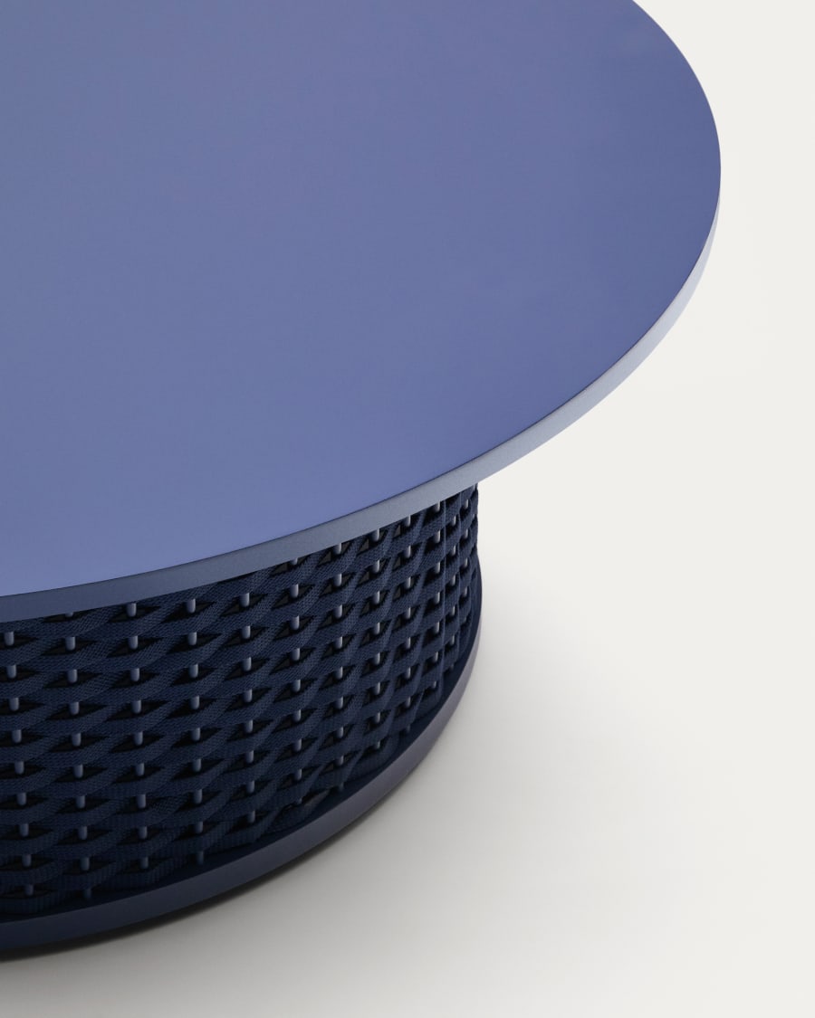 Zahradní konferenční stolek SEDALIS modrý