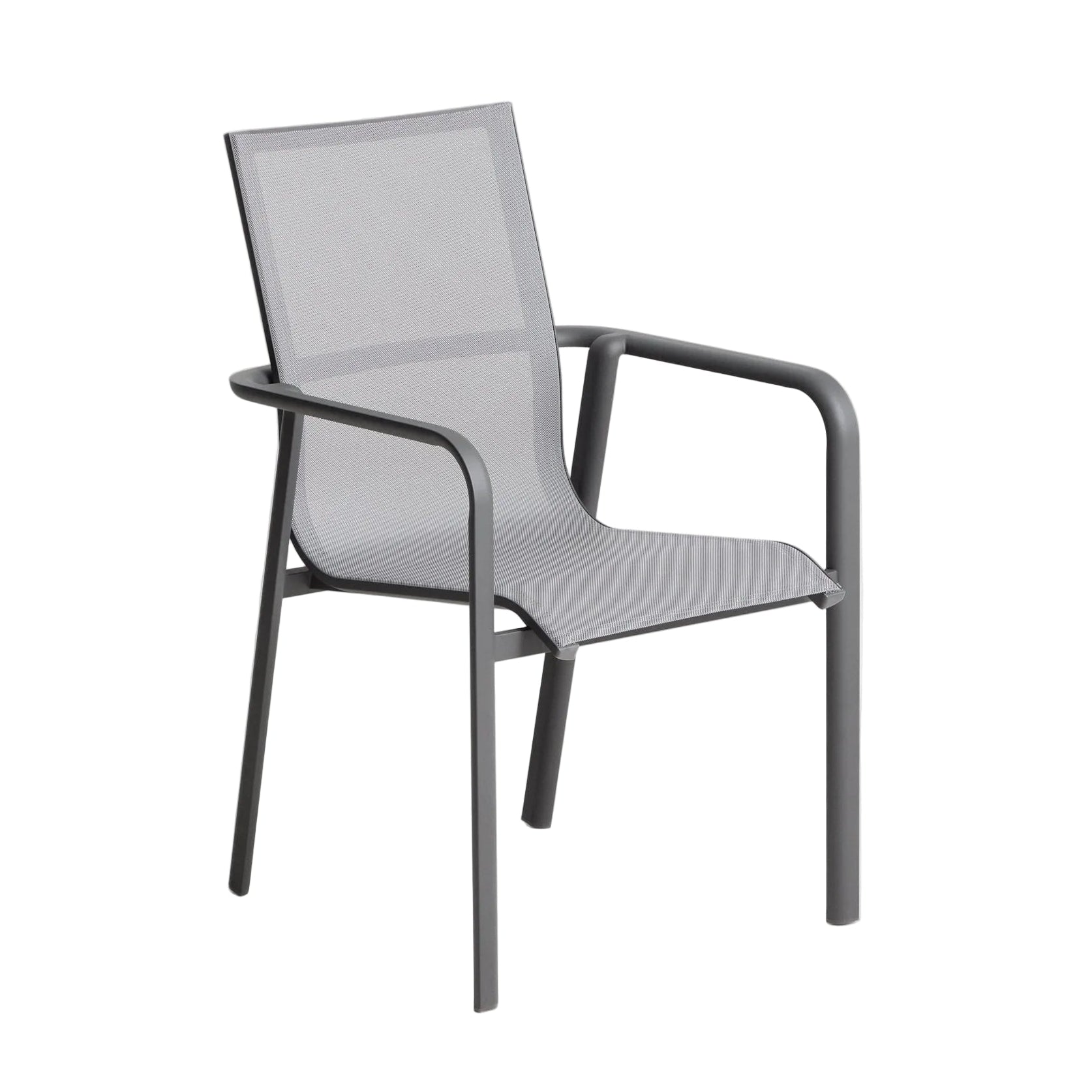 CANEA garden chair graphite