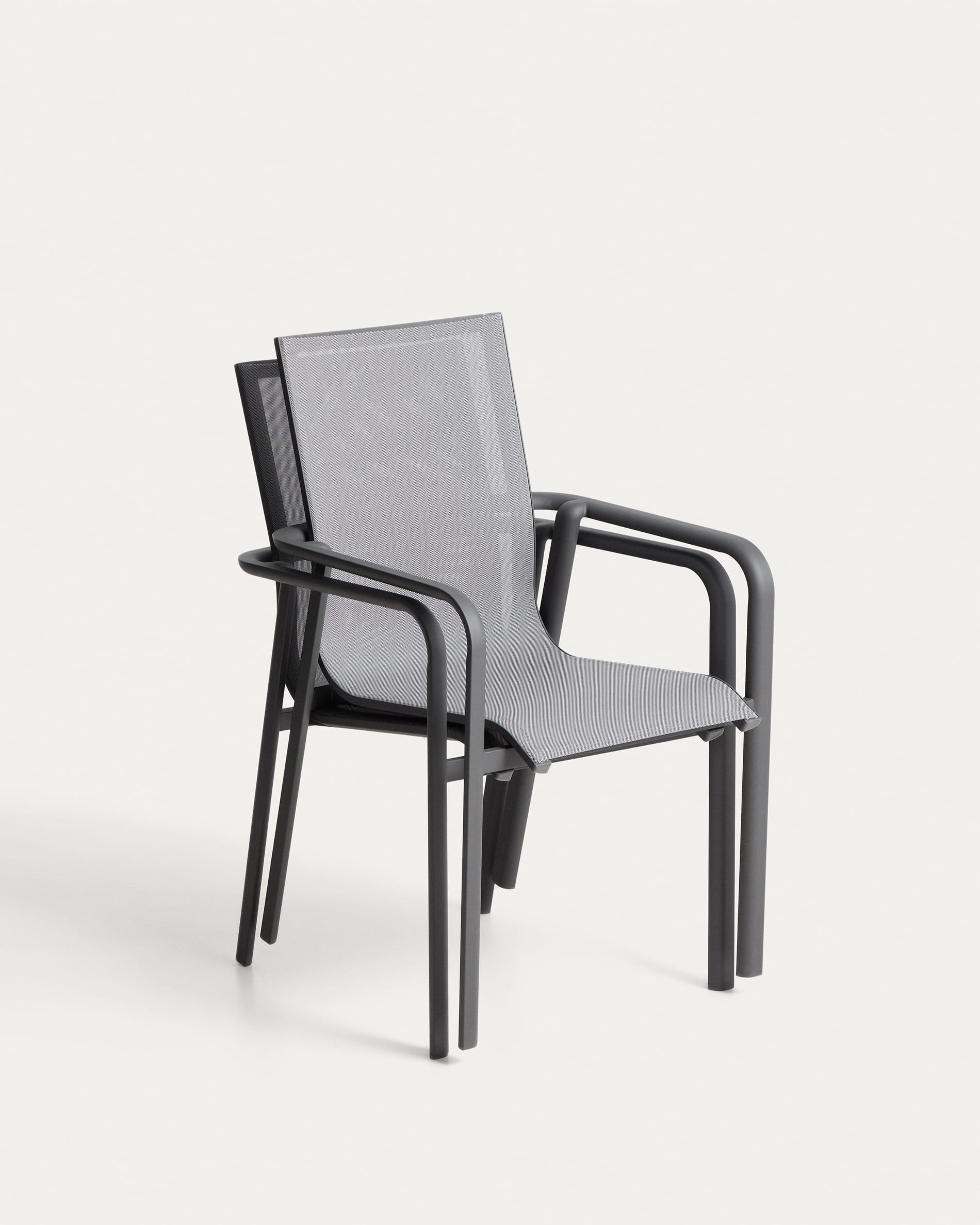 CANEA garden chair graphite