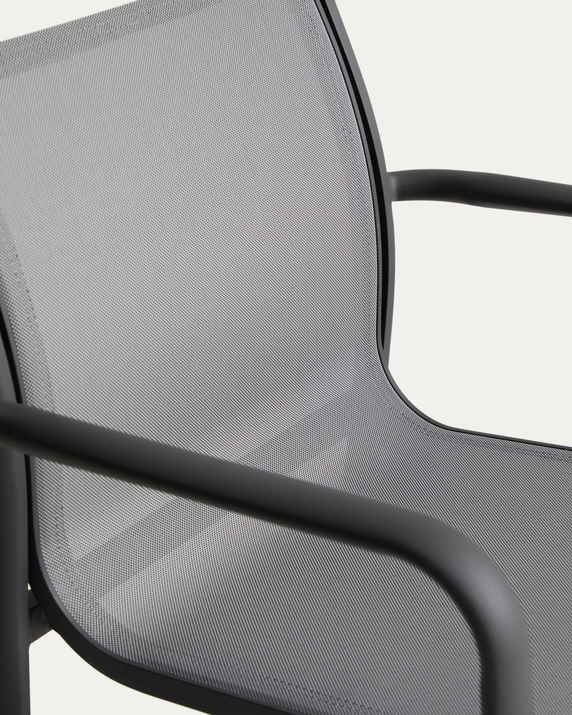 Zahradní židle LURI grafitová