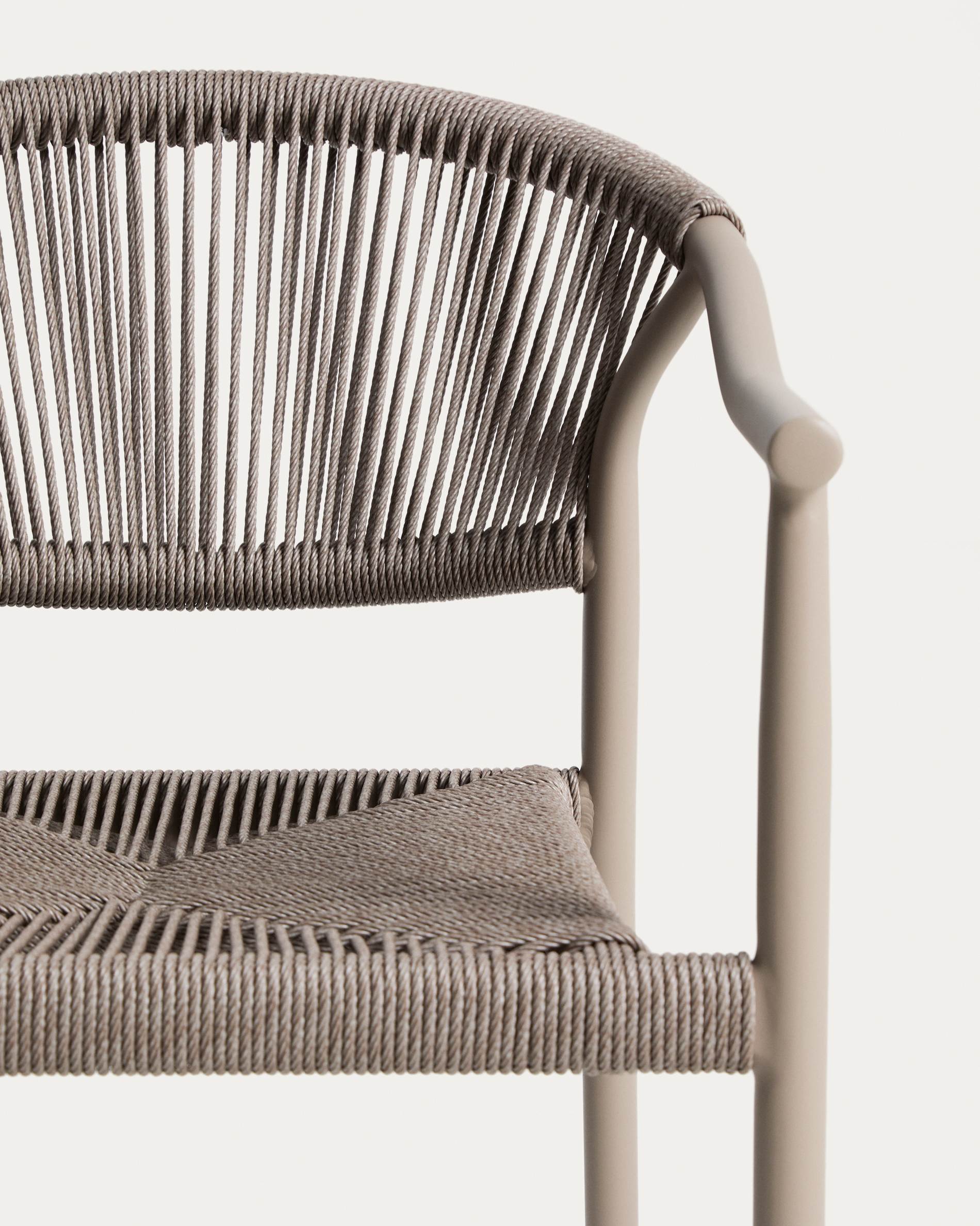 LIVADIA taupe garden chair