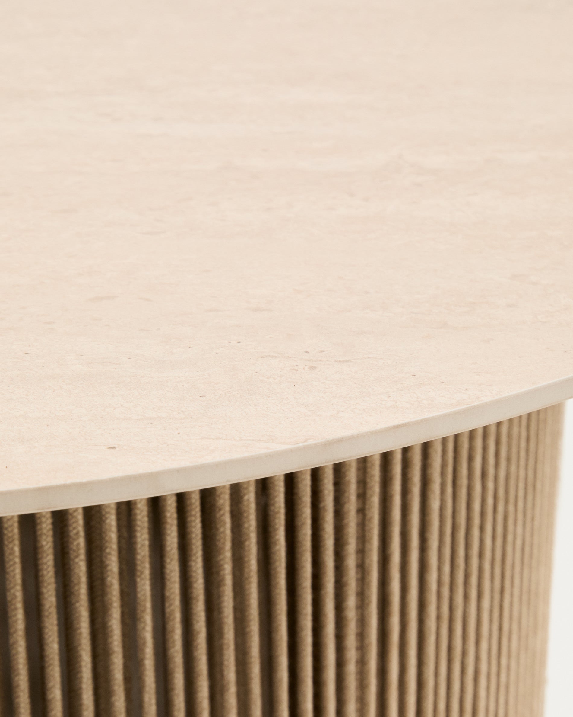 Zahradní konferenční stolek OROSEI ecru s béžovou barvou