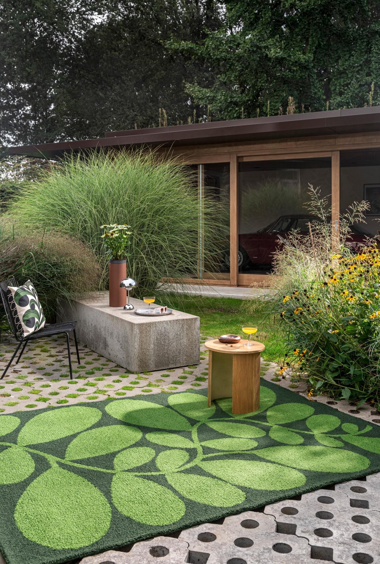 Dywan zewnętrzny SYCAMORE zielony