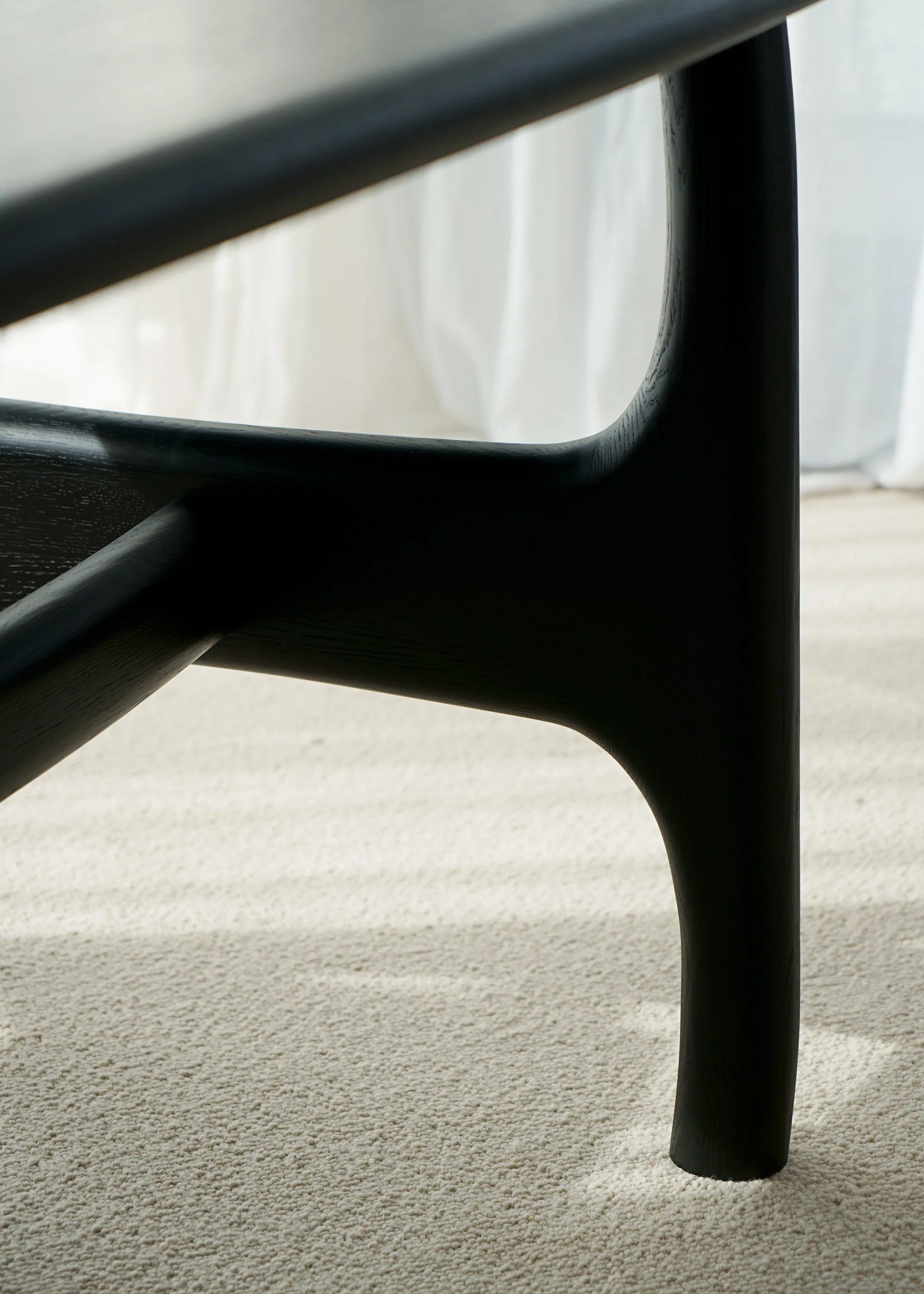 Stół OLFO ciemne drewno dębowe