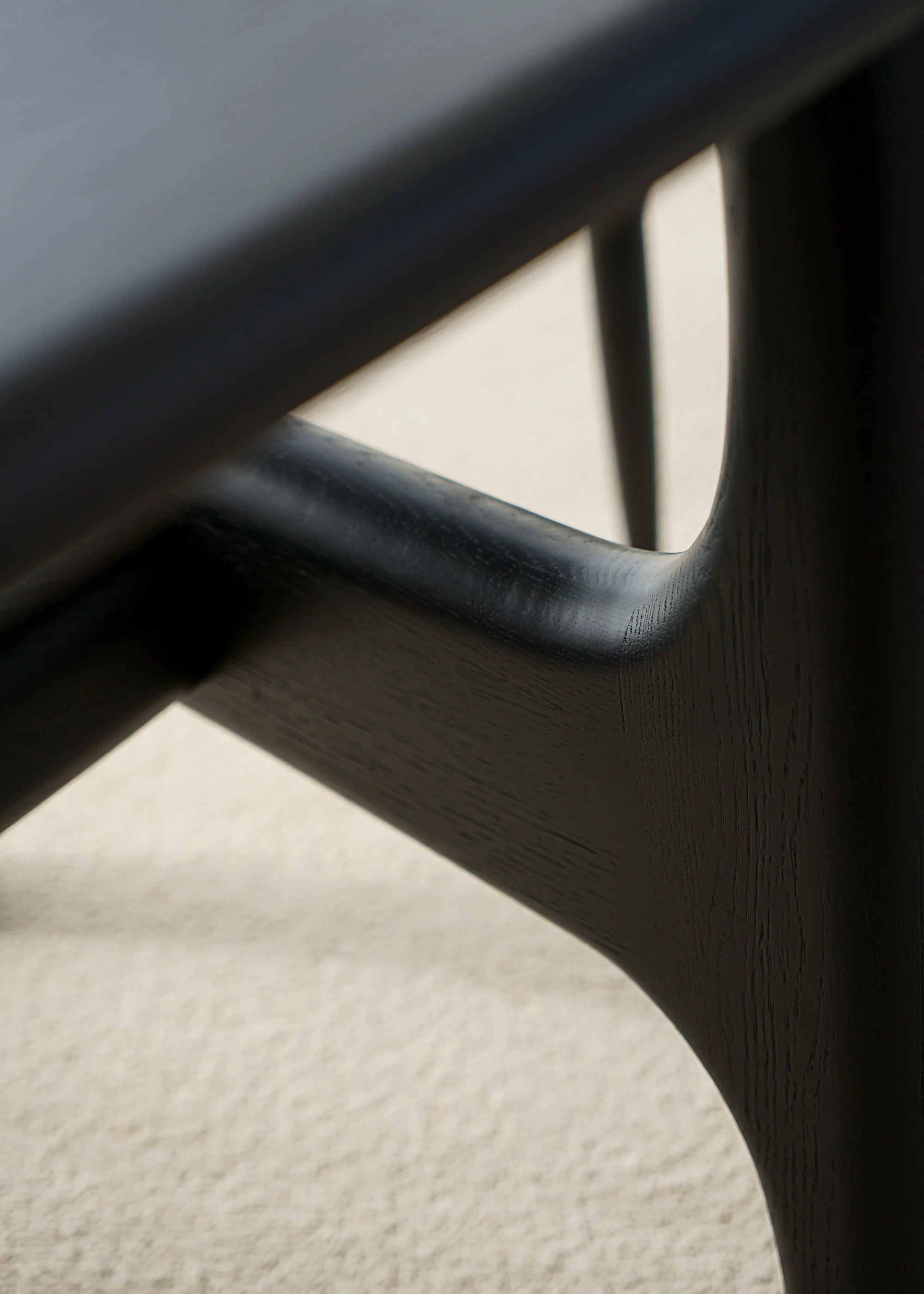 Stół OLFO ciemne drewno dębowe